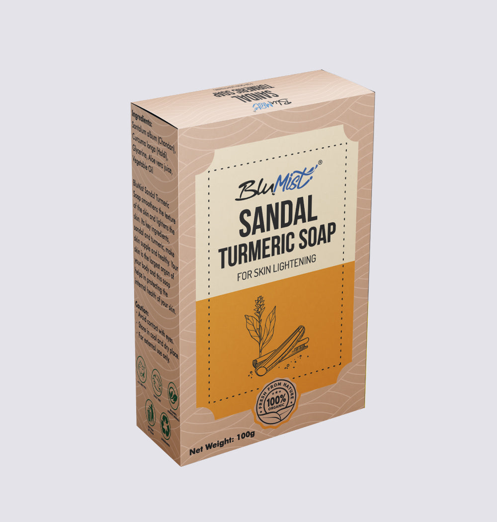 Blulife Sandal Turmeric Soap