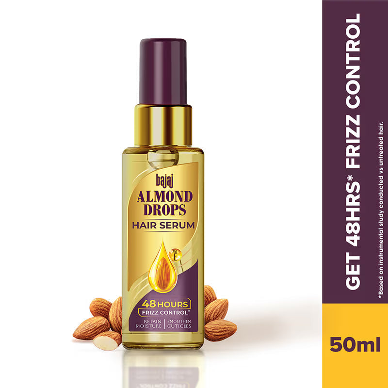 Bajaj Almond Drops Serum With Oil For Hair