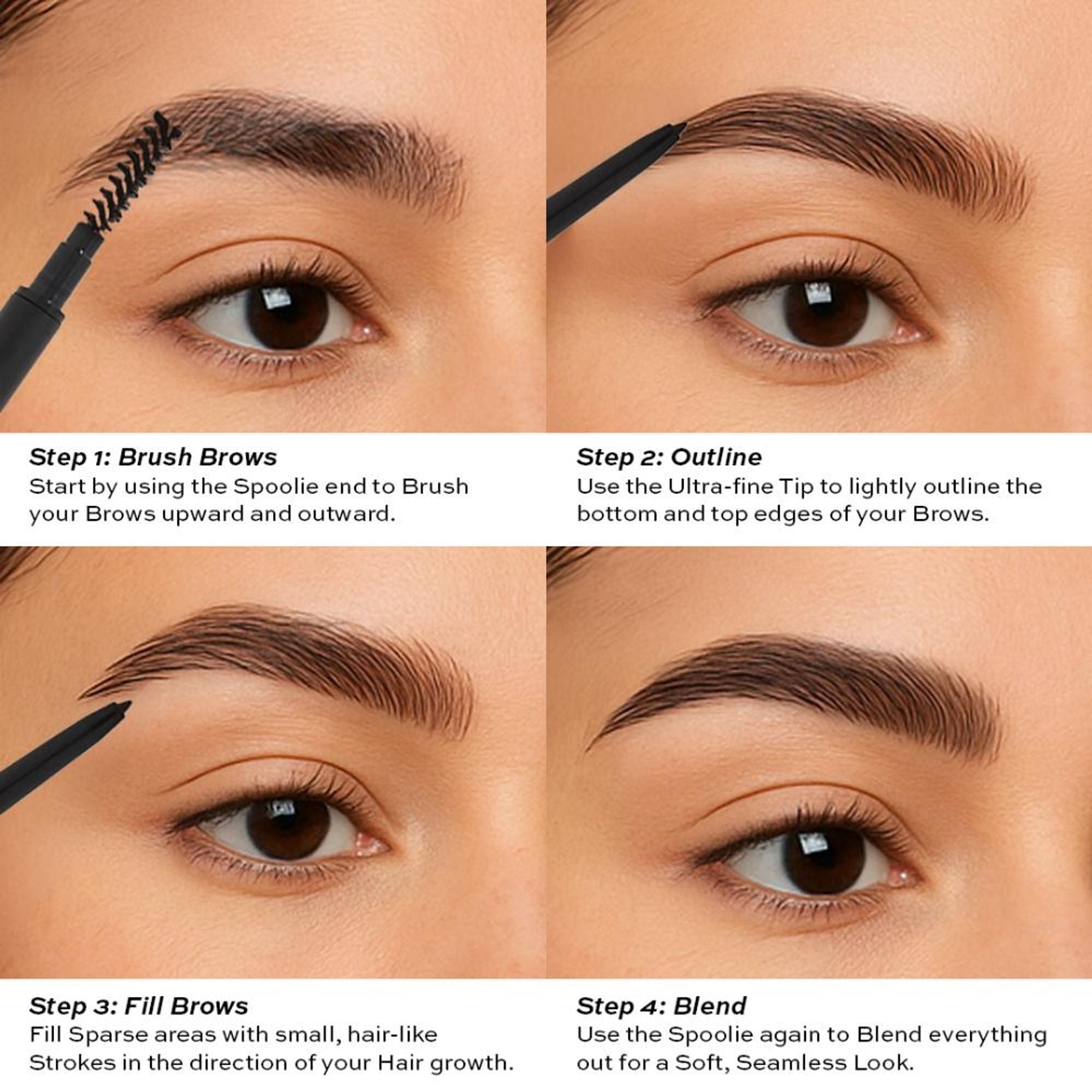 Makeup Revolution Precise Brow Pencil - Dark Brown
