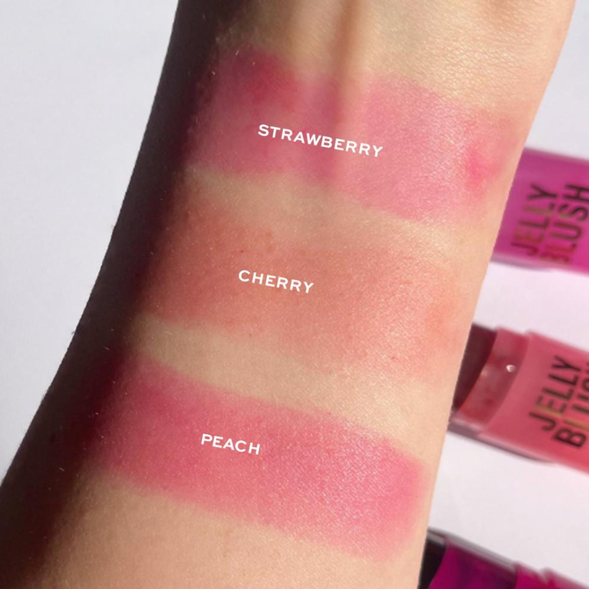Makeup Revolution Jelly Blush Stick Lip and Cheek Stain - Cherry Red