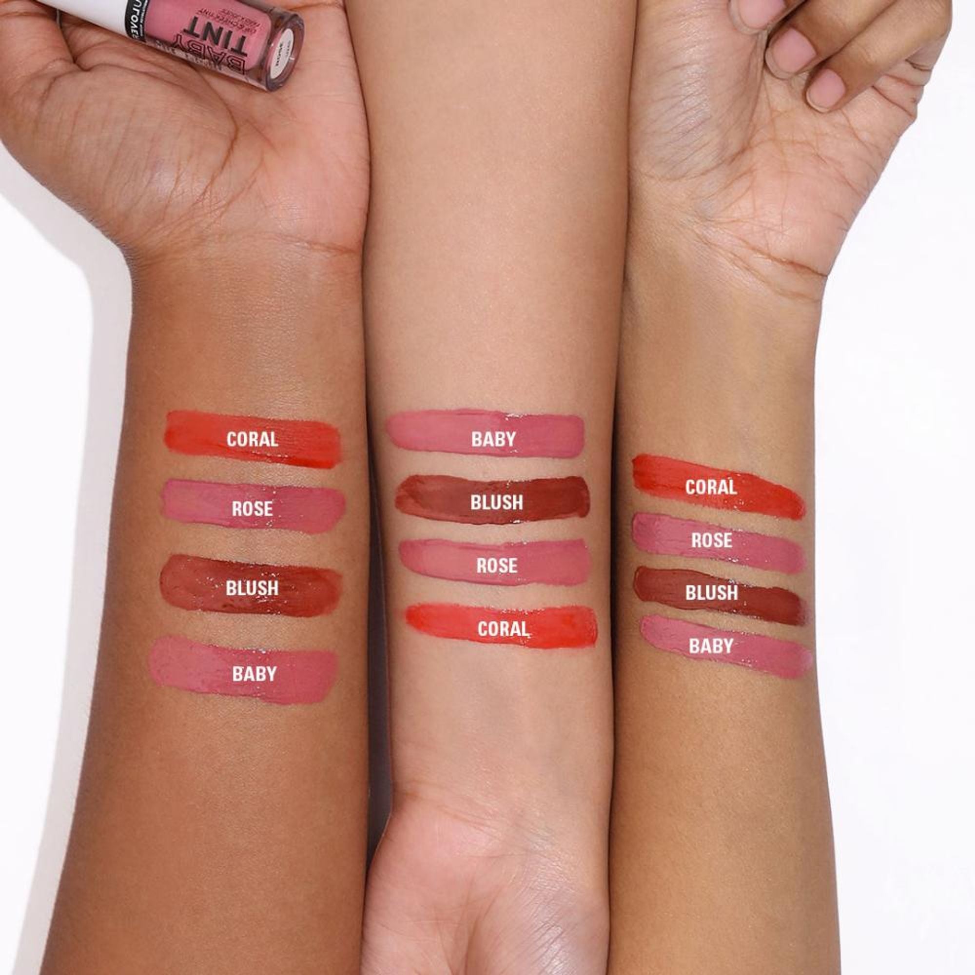 Makeup Revolution Relove Baby Lip & Cheek Tint - Long Lasting - Soft & Glowy Finish - Blush