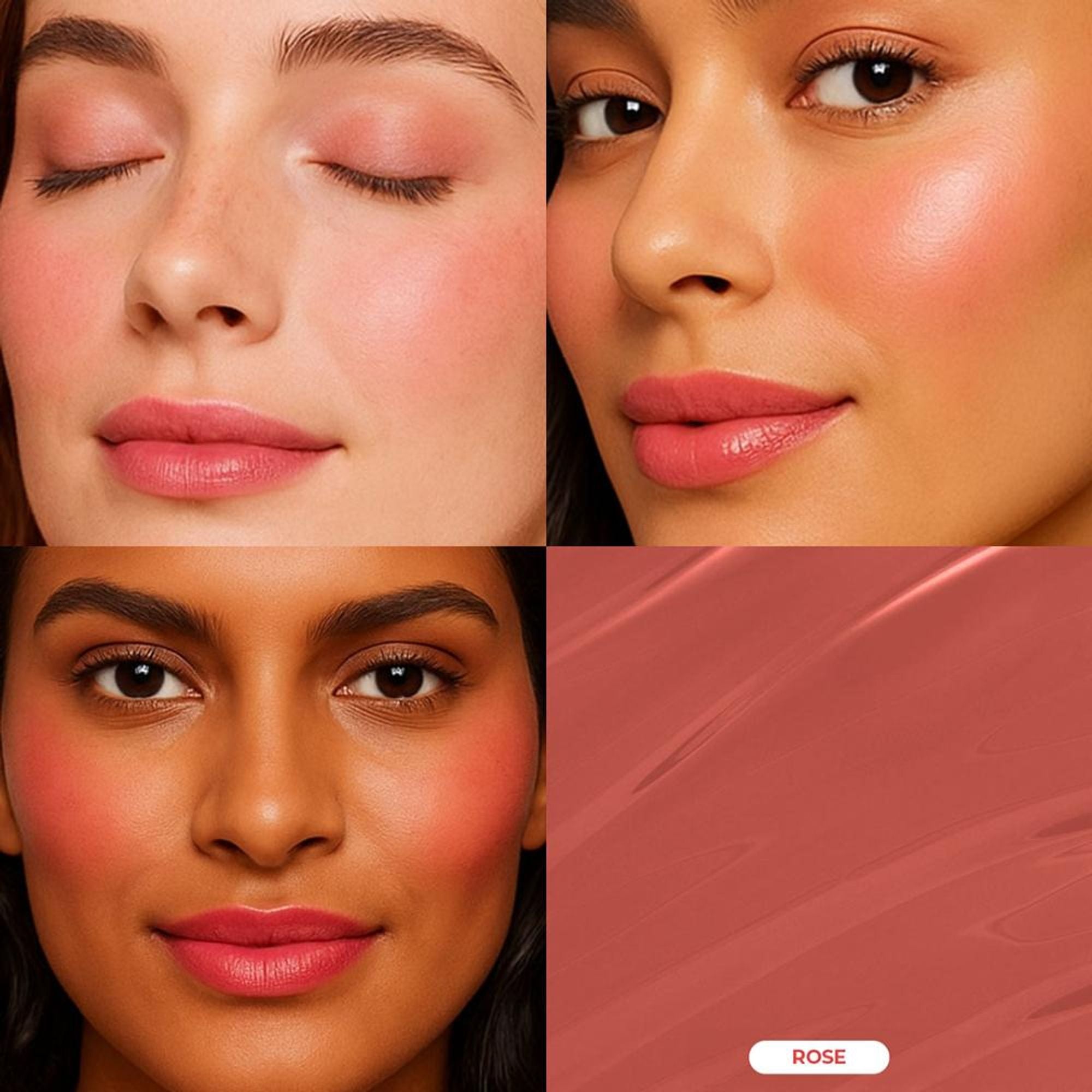 Makeup Revolution Relove Baby Lip & Cheek Tint - Long Lasting - Soft & Glowy Finish - Blush