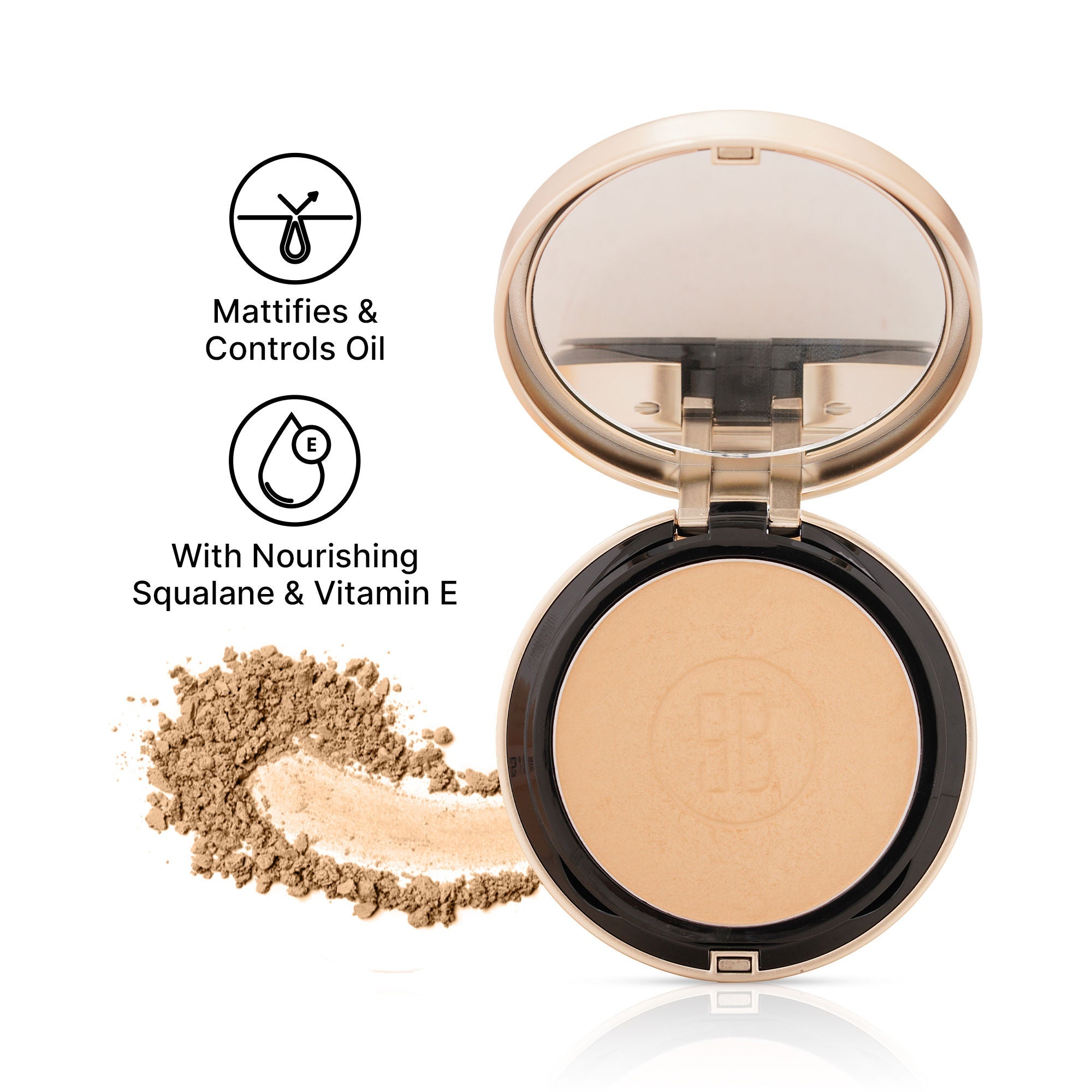 Swiss Beauty Born To Last 3-In-1 Skin Perfection Compact With Vitamin E - 2. Sunlit Sand