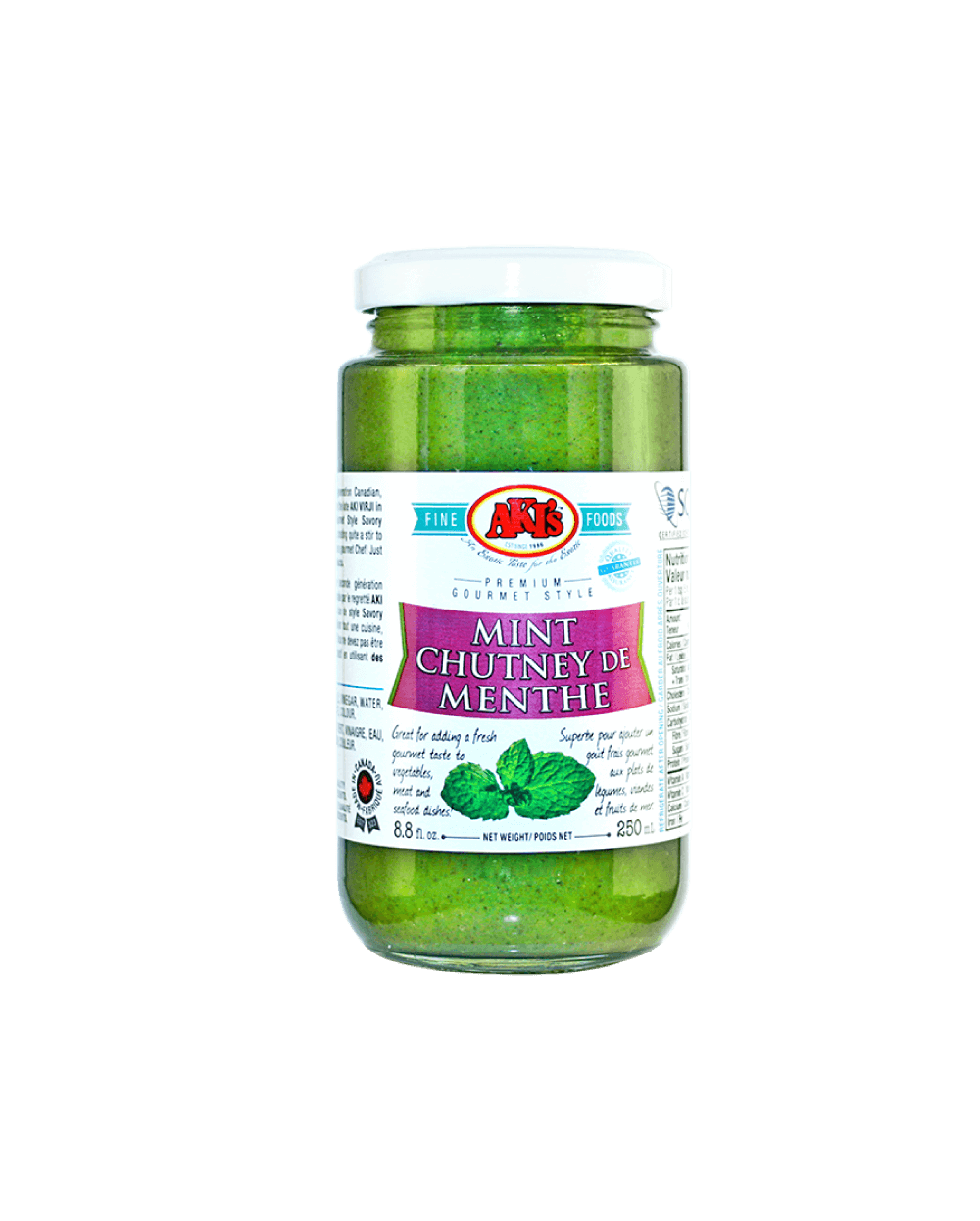 Akis Mint chutney 250ml