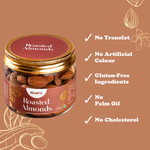 Gladful Crunchy Roasted Almond Jar