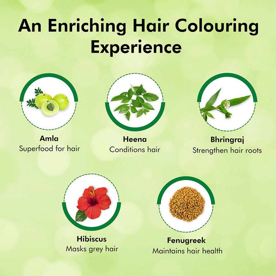 Indica Easy Hair Color Shampoo Dark Brown 3