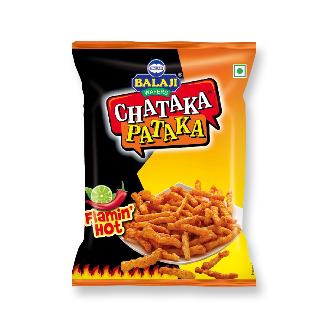 Balaji Chataka Pataka Flamin hot 65g