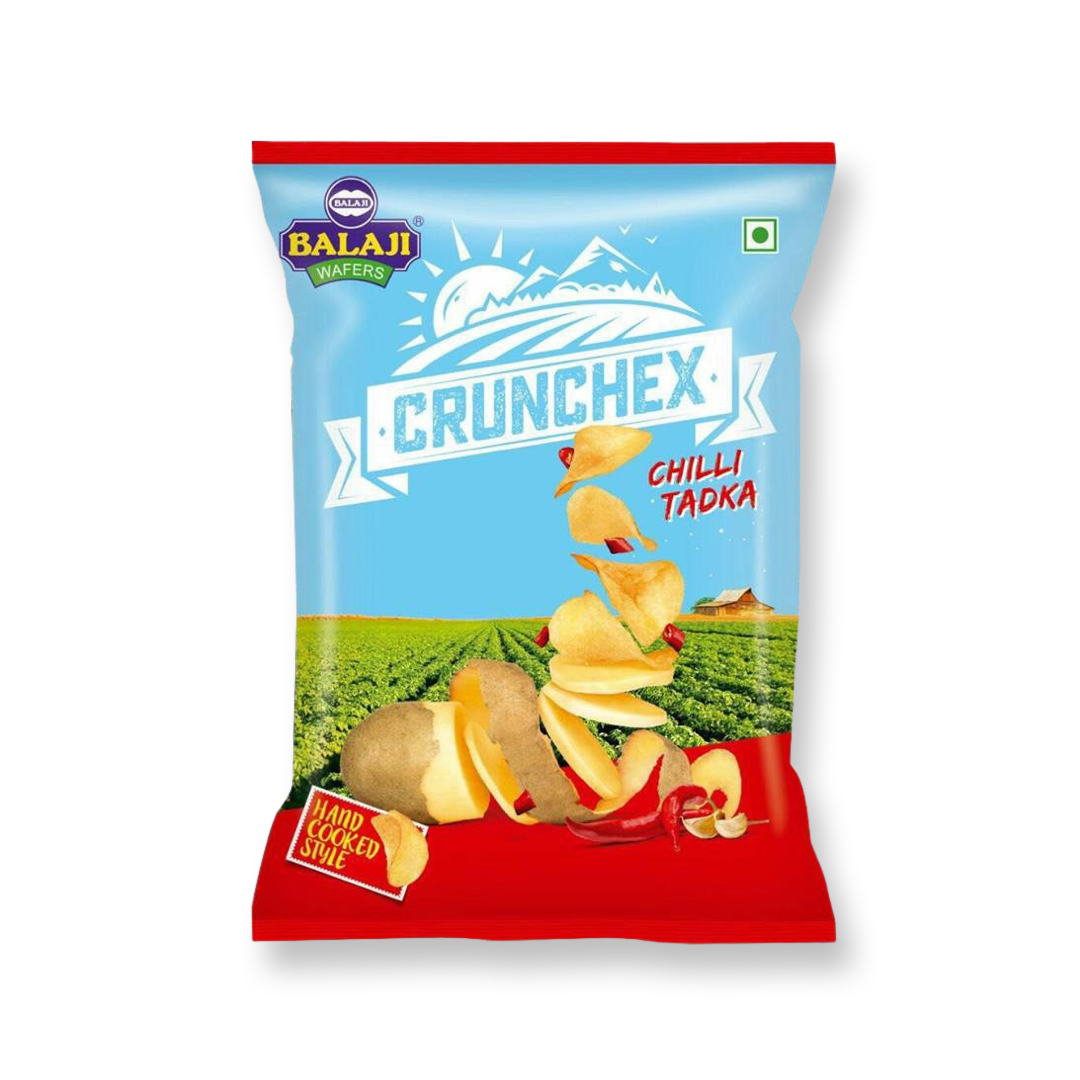 Balaji Wafers Crunchex Chilli Tadka 135gm