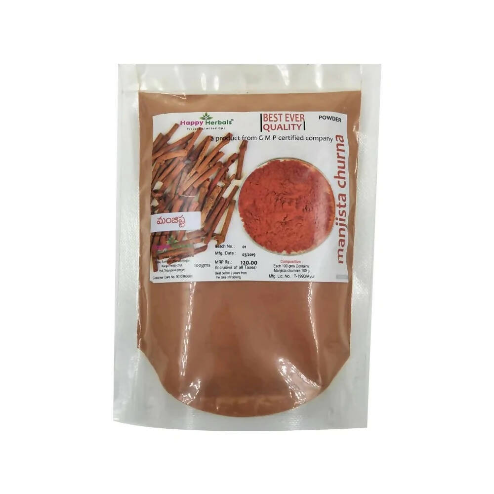 Happy Herbals Manjista Powder