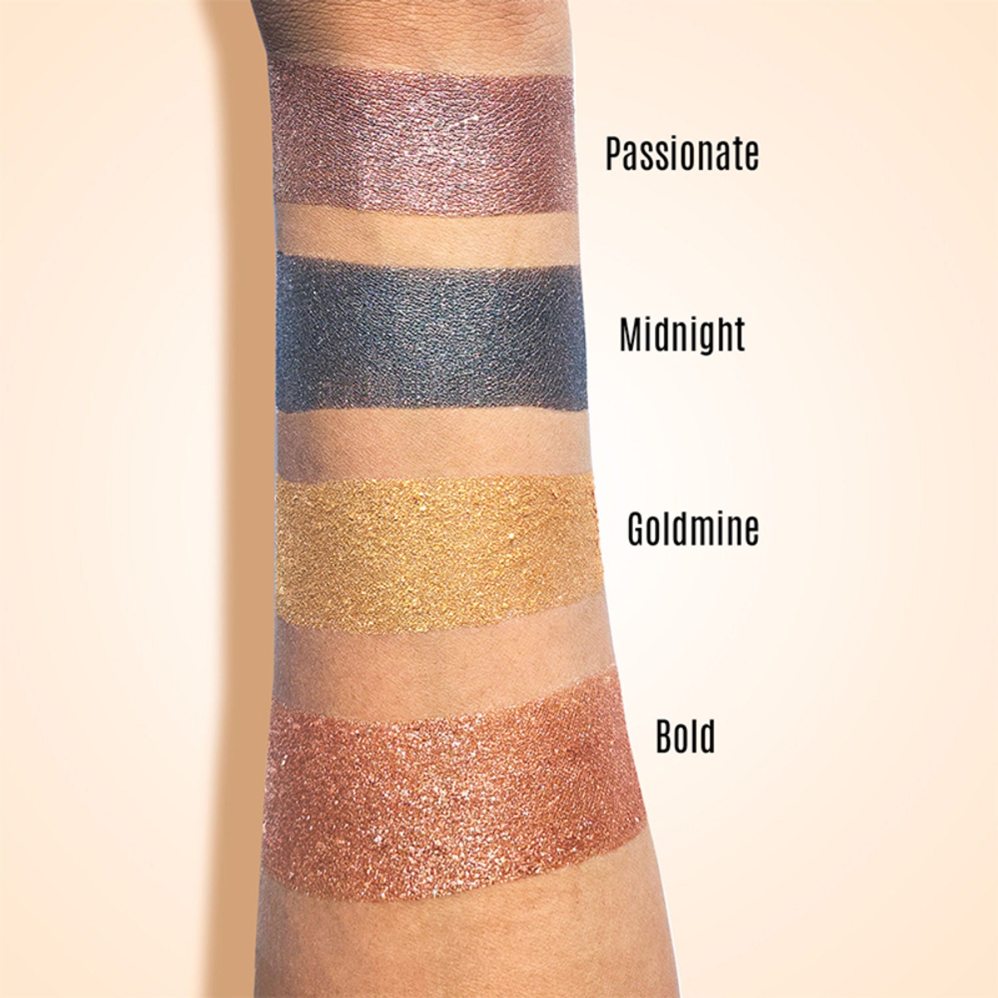 Shopaarel Metal Effect Eyeshadow - Midnight
