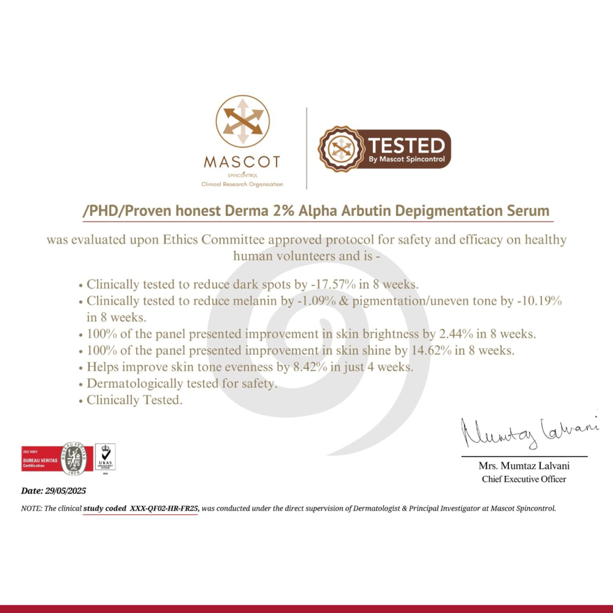 Proven Honest Derma (PHD) 2% Alpha Arbutin Serum