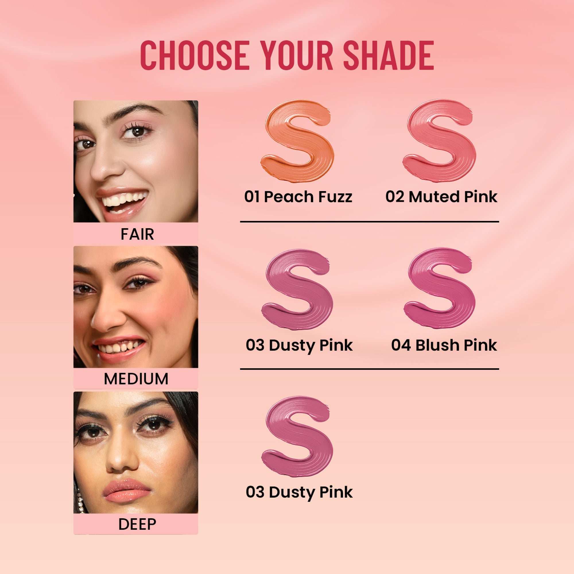 Swiss Beauty Dew It Up Liquid Blush - 1 Peach Fuzz