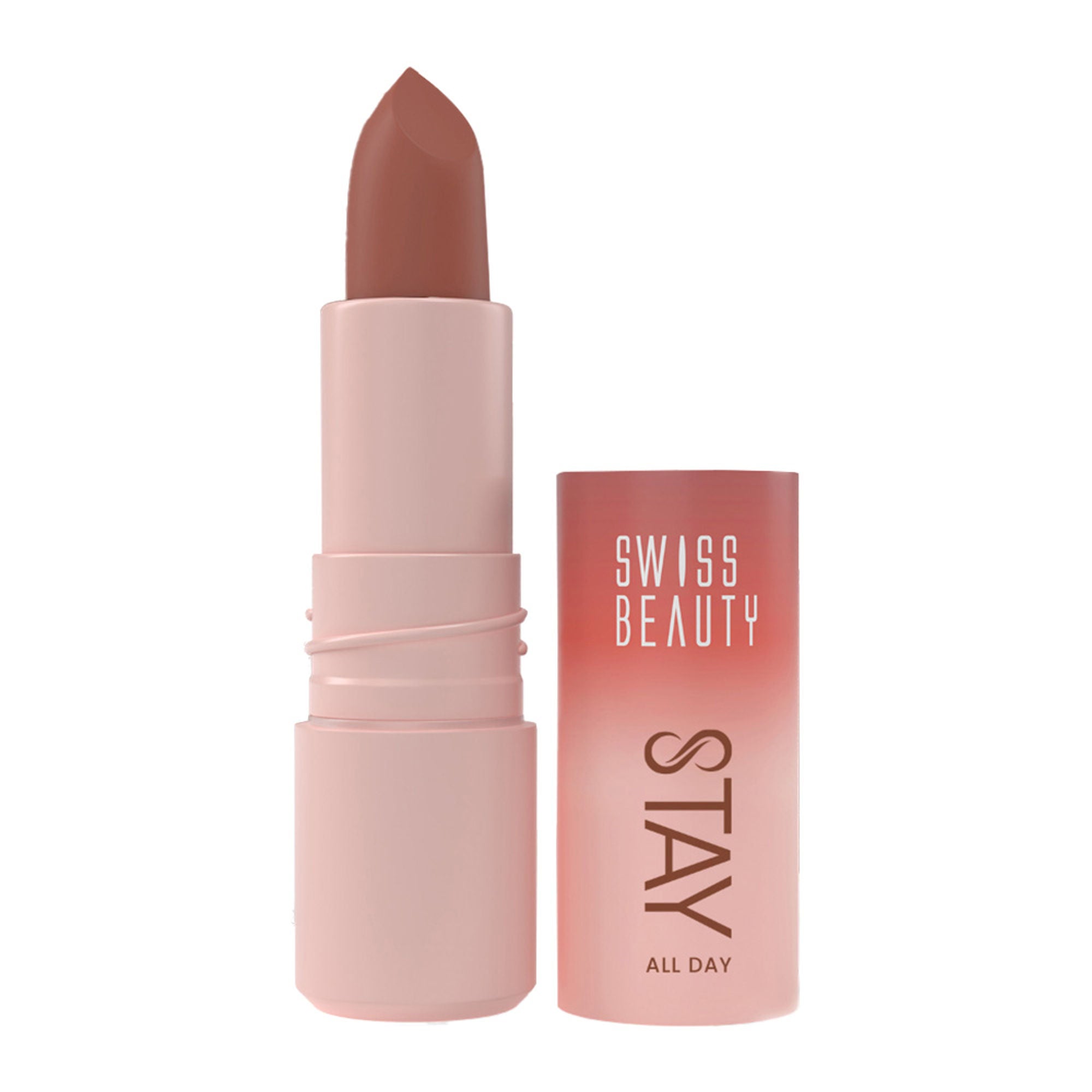 Swiss Beauty Stay All Day Lipstick - 02 Spicy