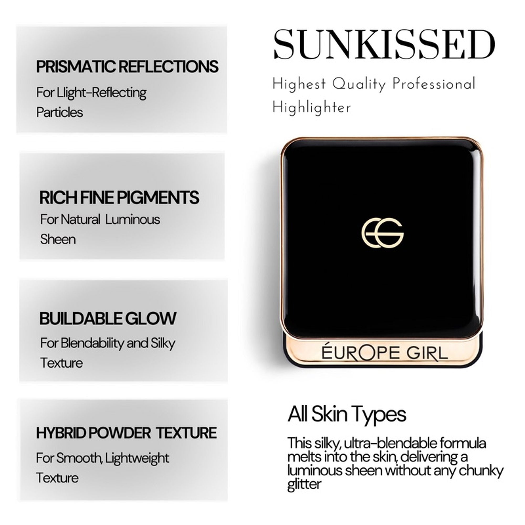 Europe Girl Sun-Kissed Highlighter - EG-03 Blossom Sheen