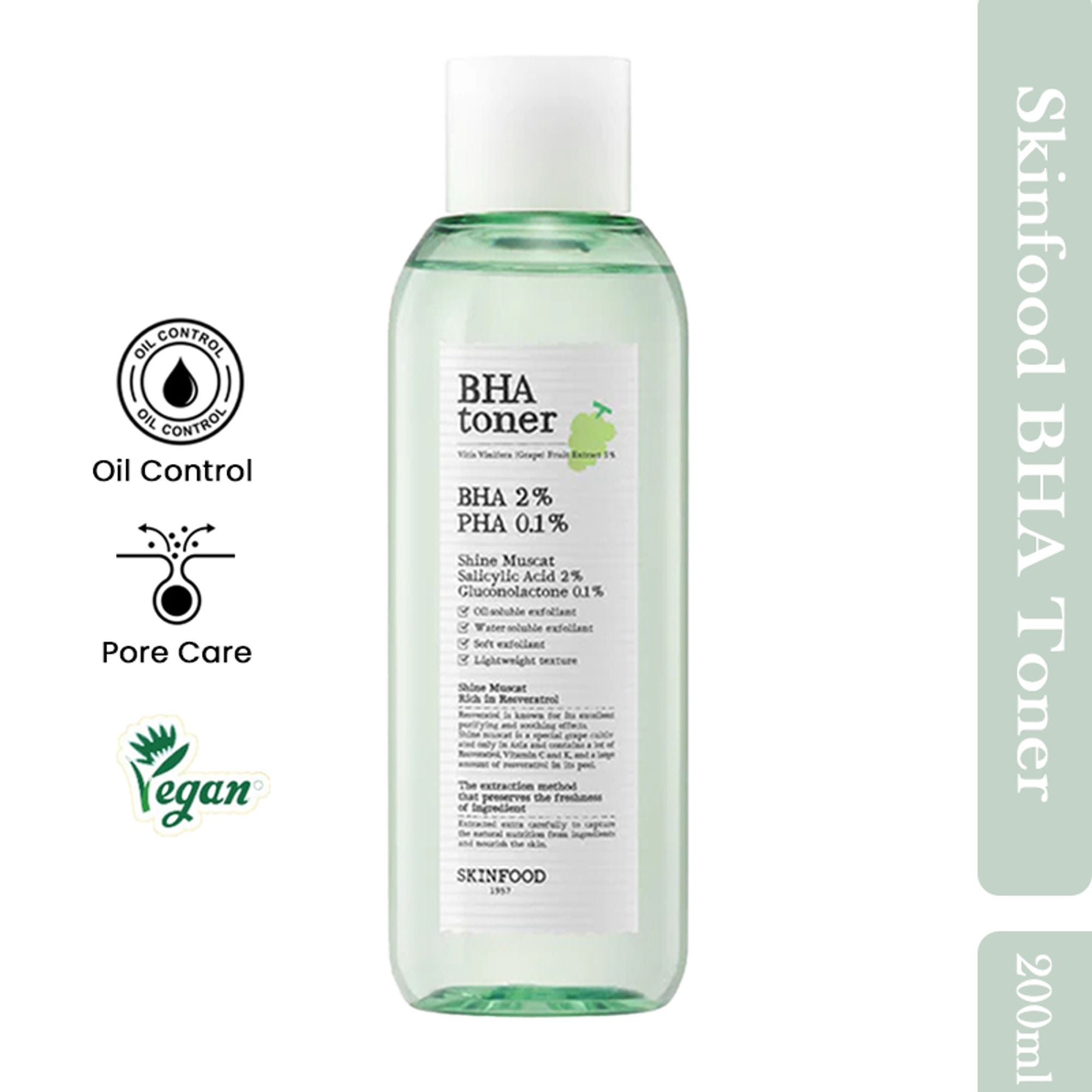 Skinfood Shine Muscat Bha Toner