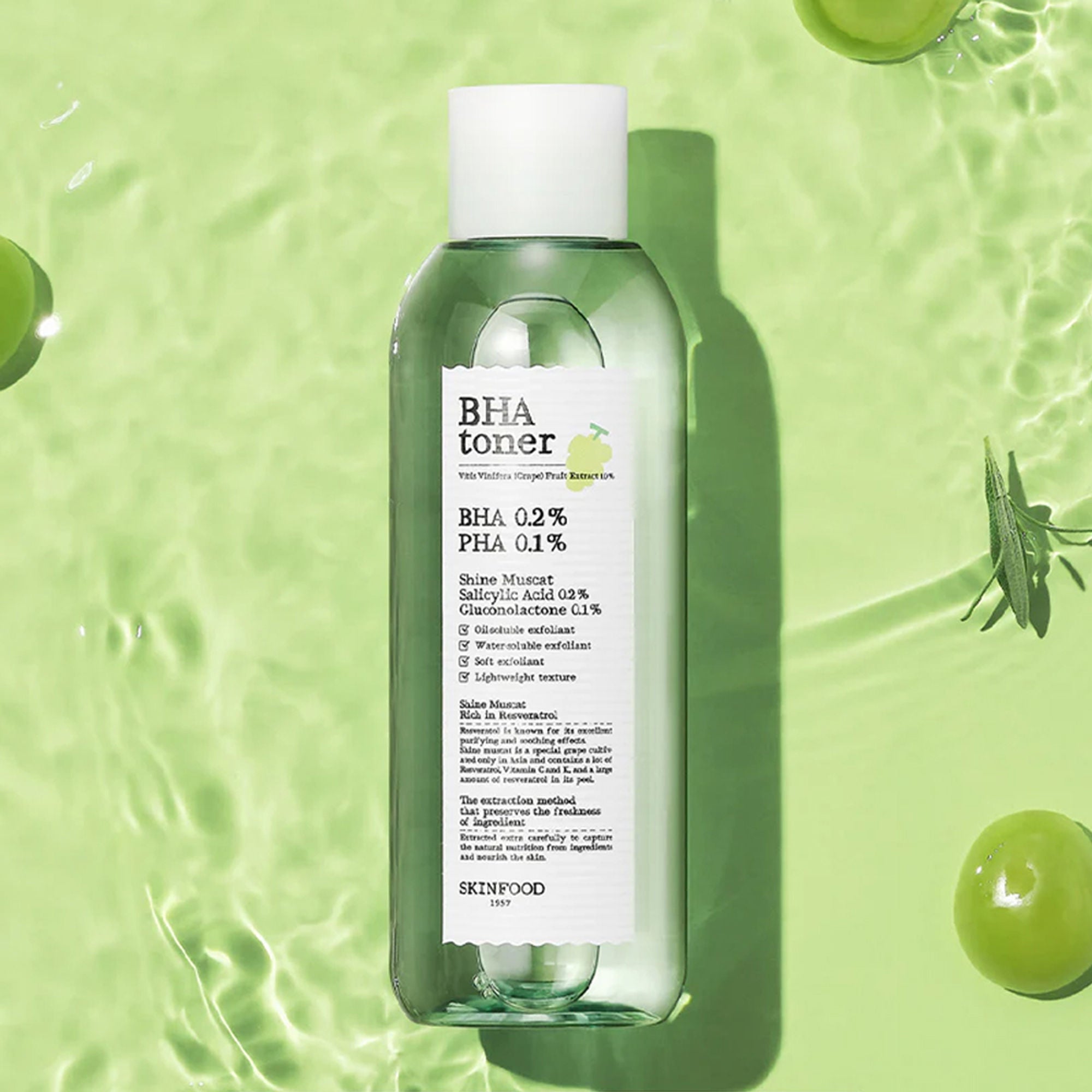 Skinfood Shine Muscat Bha Toner
