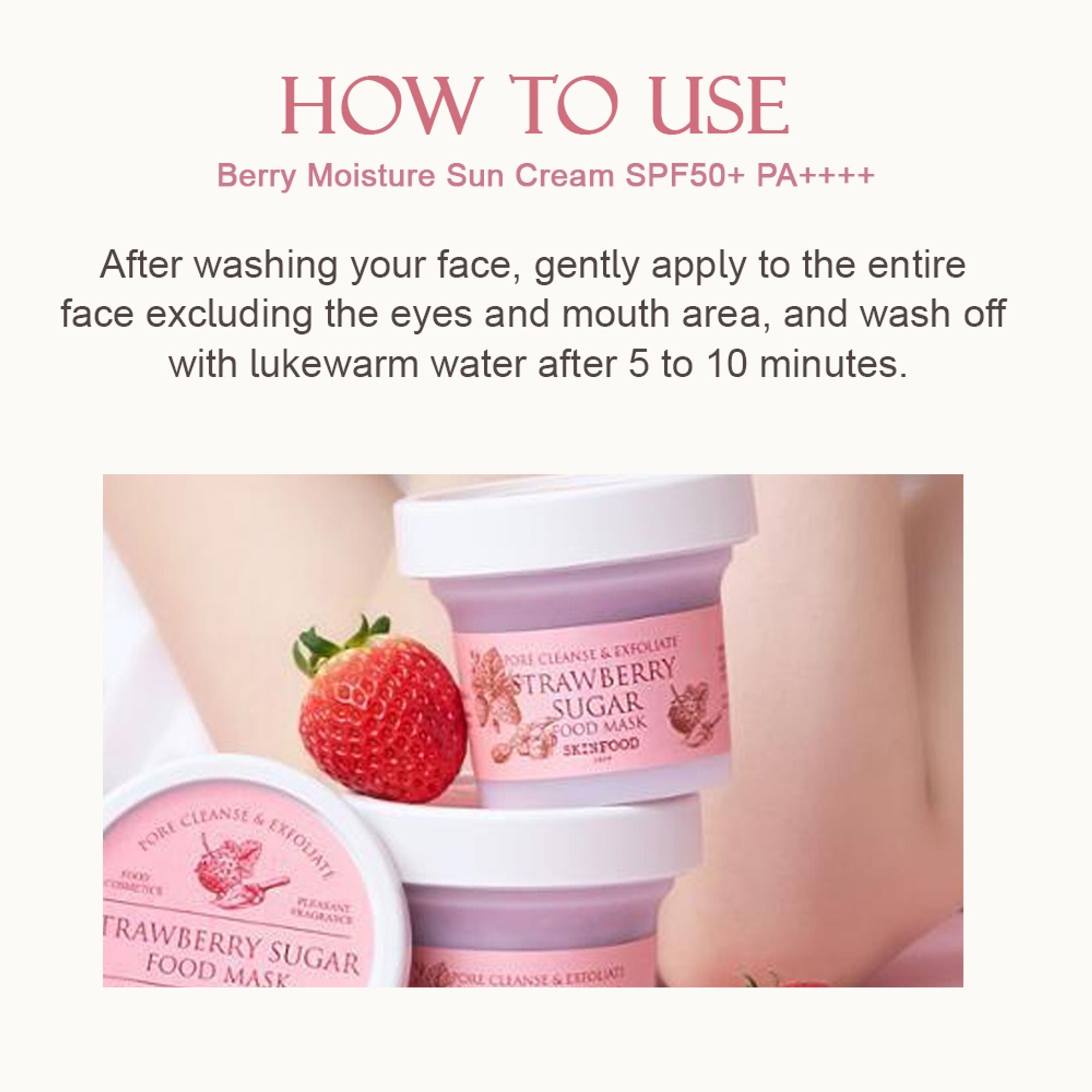 Skinfood Strawberry Sugar Food Mask