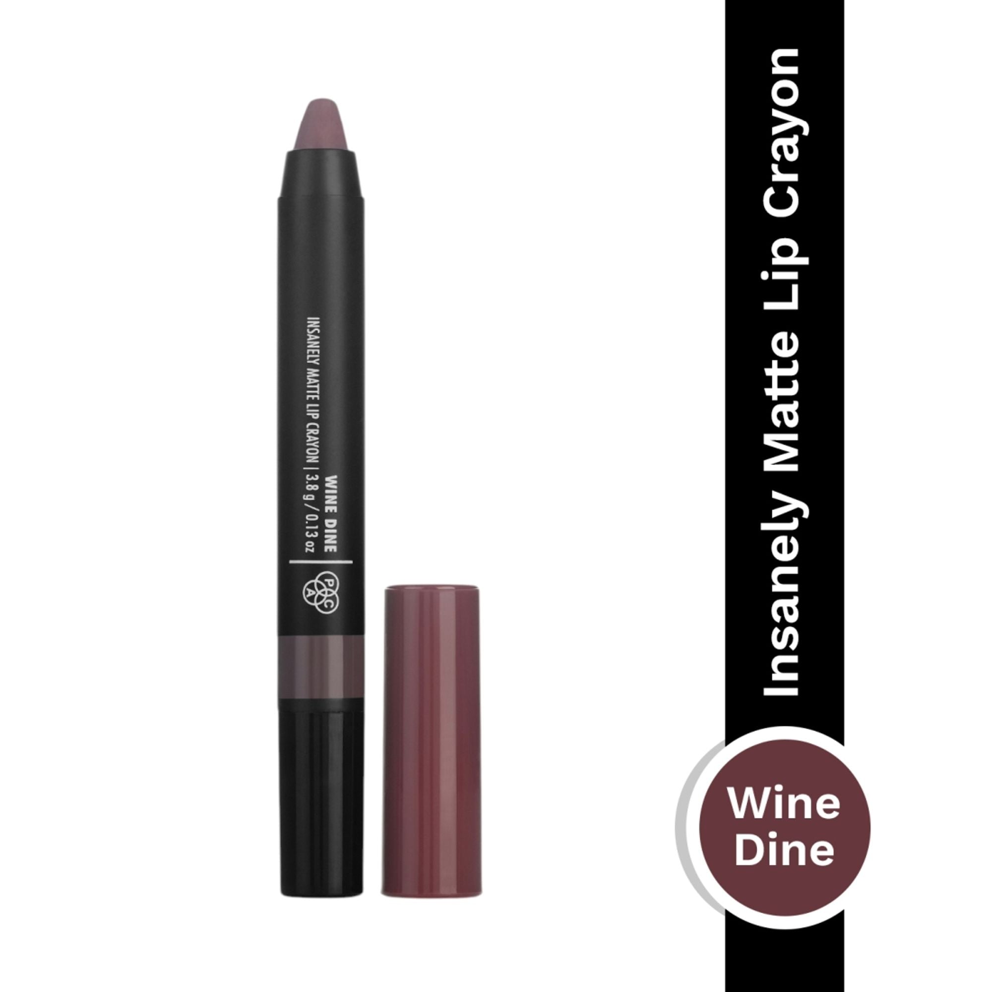 PAC Studio Insanely Matte Lip Crayon - Wine Dine