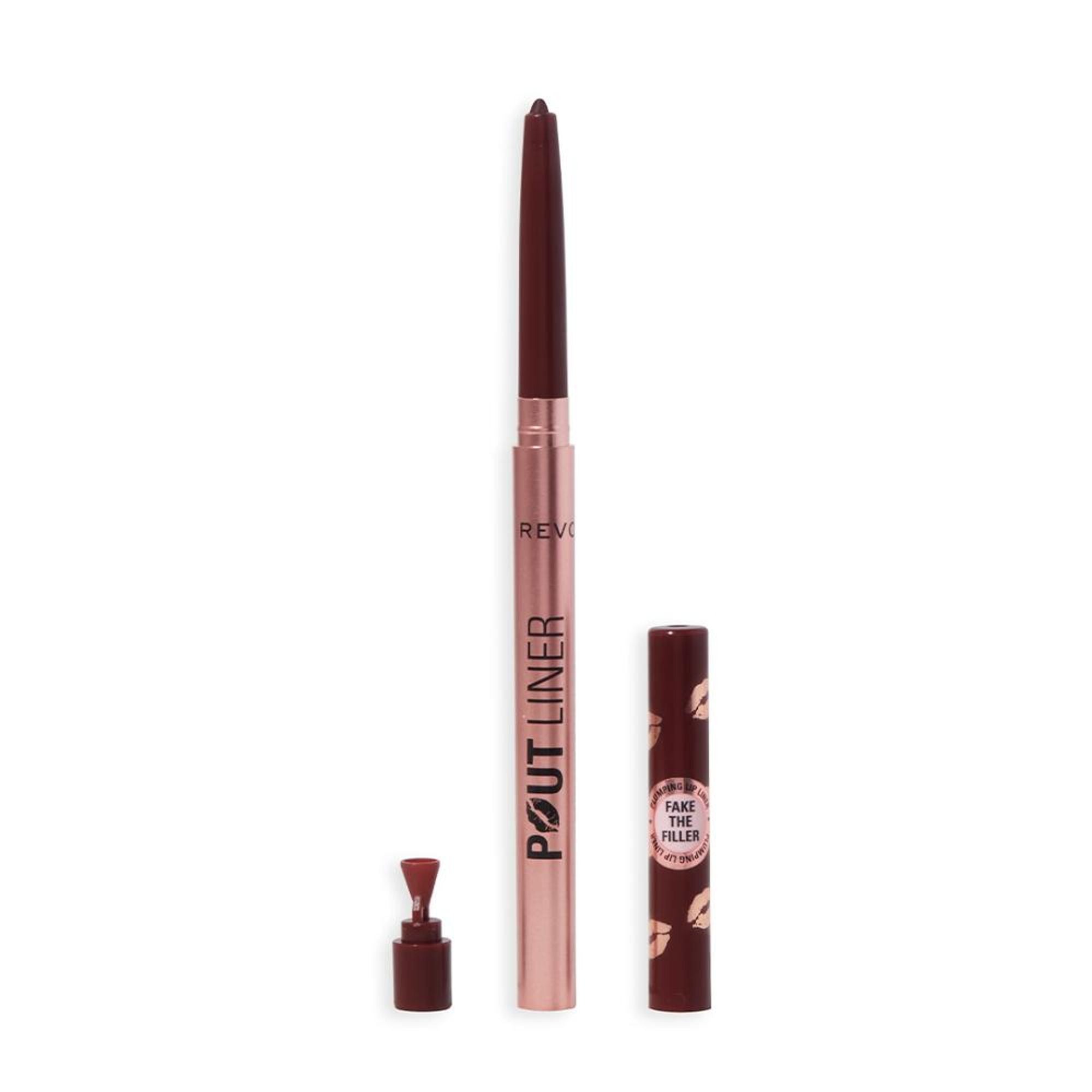 Makeup Revolution Pout Bomb Plumping Lip Liner - Deepest Mauve