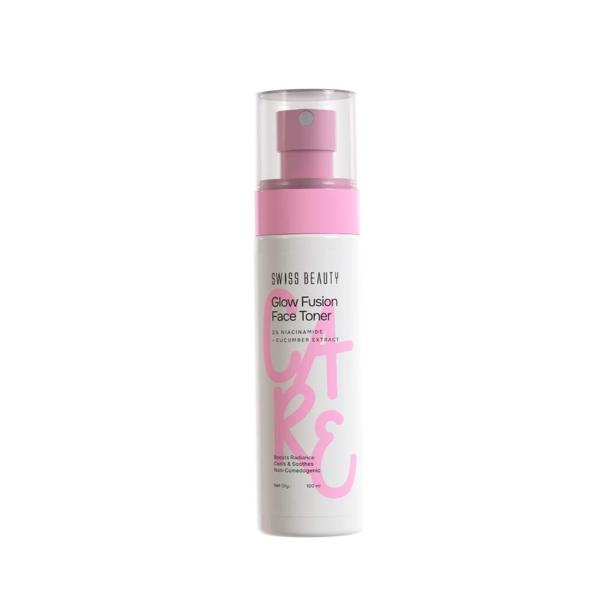 Swiss Beauty Care Glow Fusion Face Toner - 3% Niacinamide & Cucumber Extract