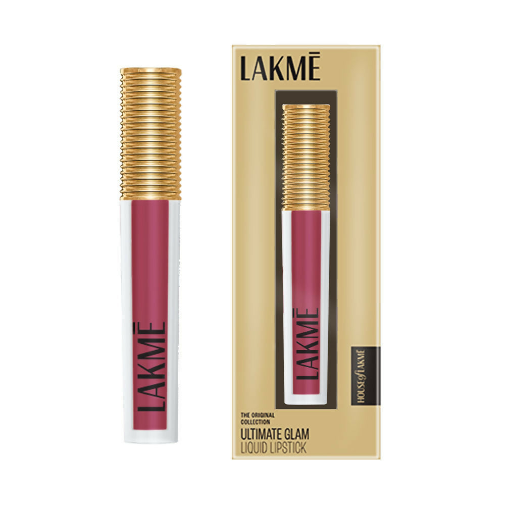 Lakme Ultimate Glam Matte Liquid Lipstick - Muave Party