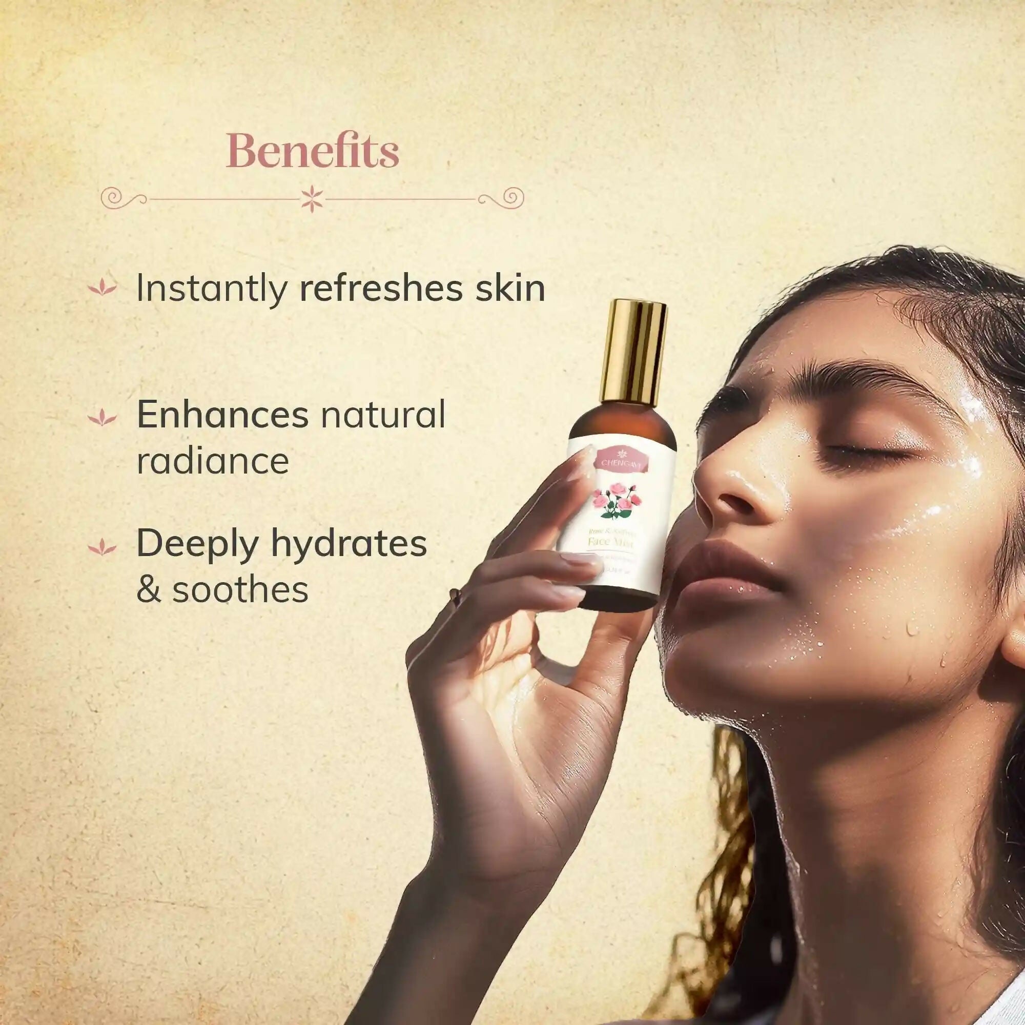 Chengavi Rose & Saffron Face Mist