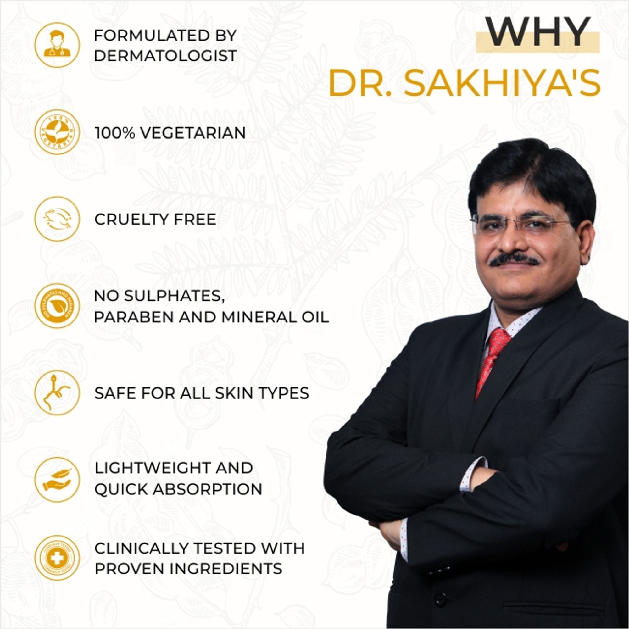 Dr.Sakhiya Shikakai Hair Growth Shampoo Ayurvedic for Strong, Healthy Hair