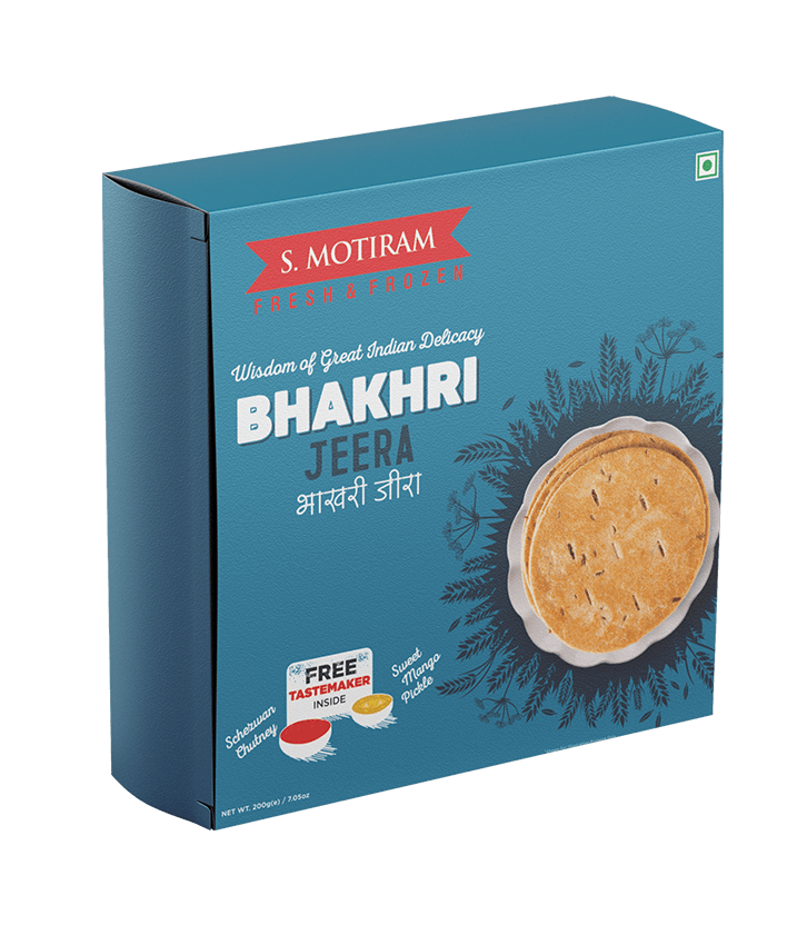 S Motiram Jeera Bhakhri 200g