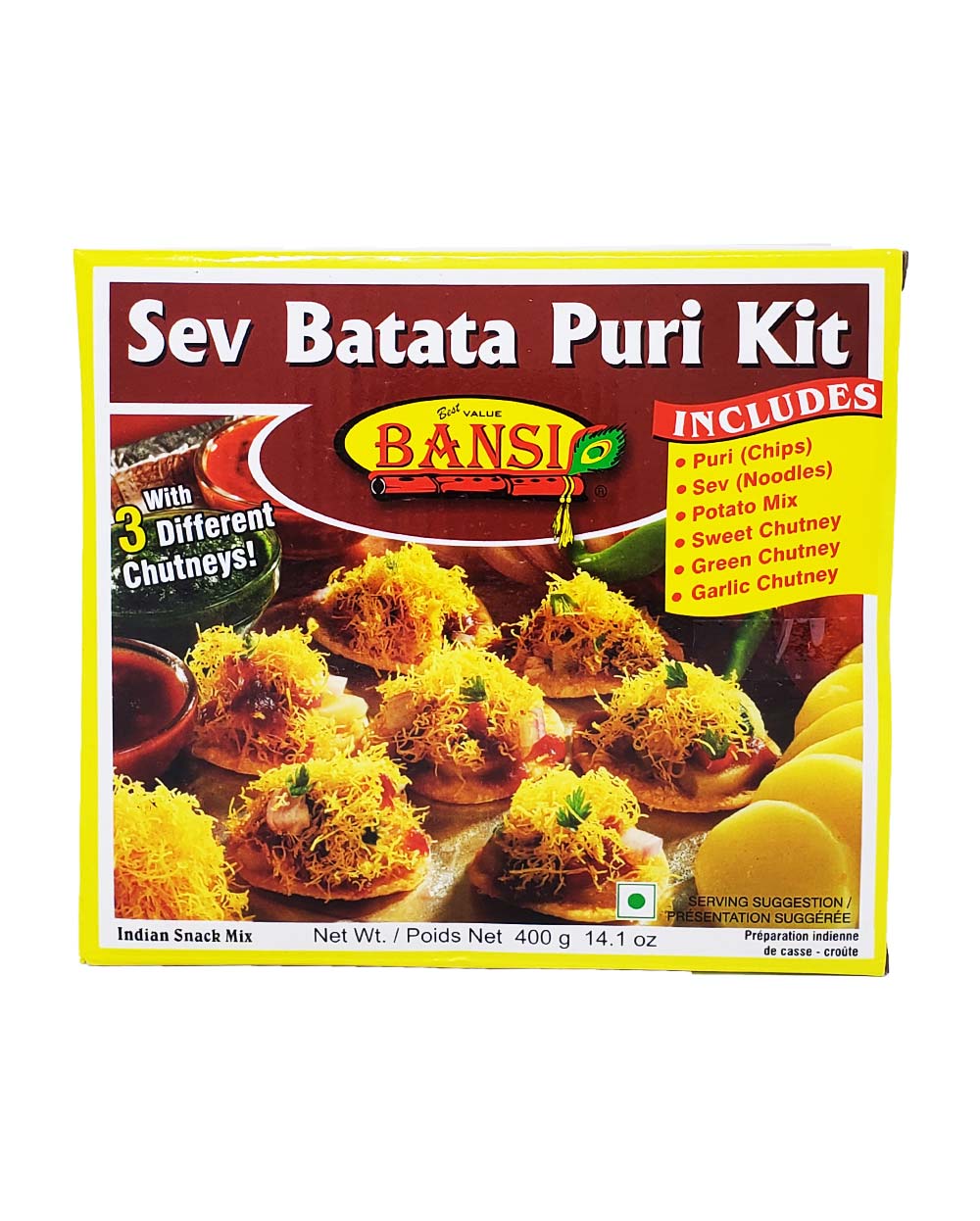 Bansi Sev batata puri kit 400g