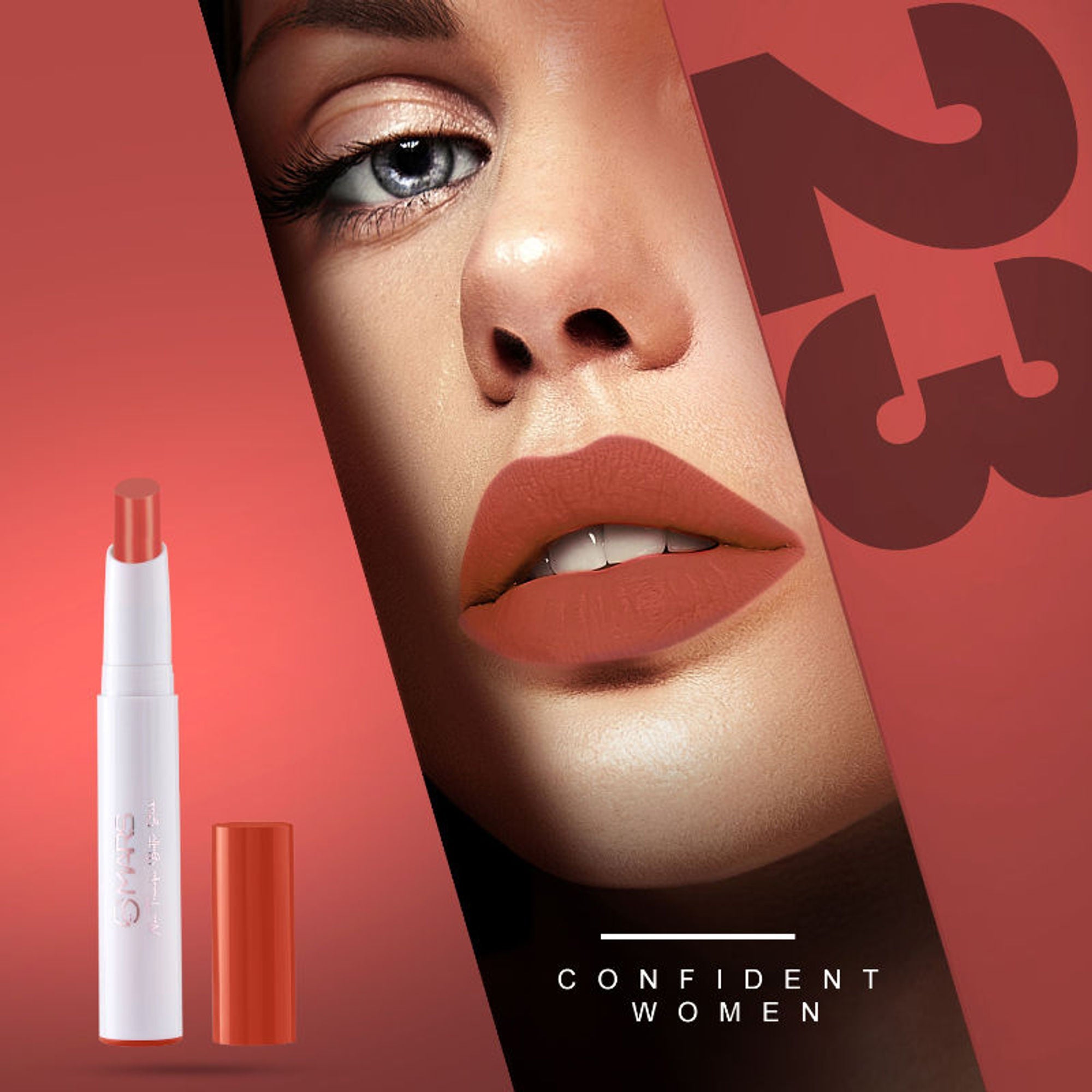 MARS Cosmetics Non Transfer Butter Stick - 23 Confident Women