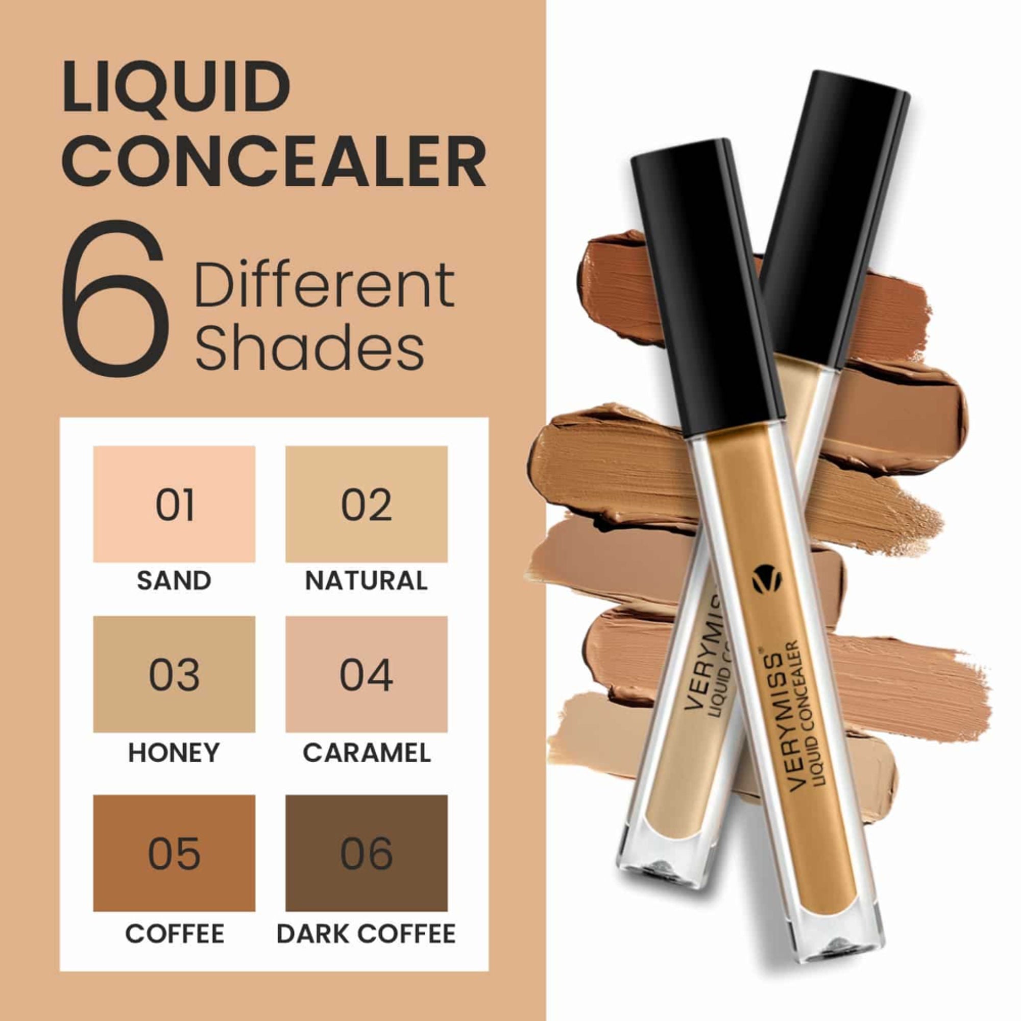 VERYMISS Liquid Concealer - 02 Natural