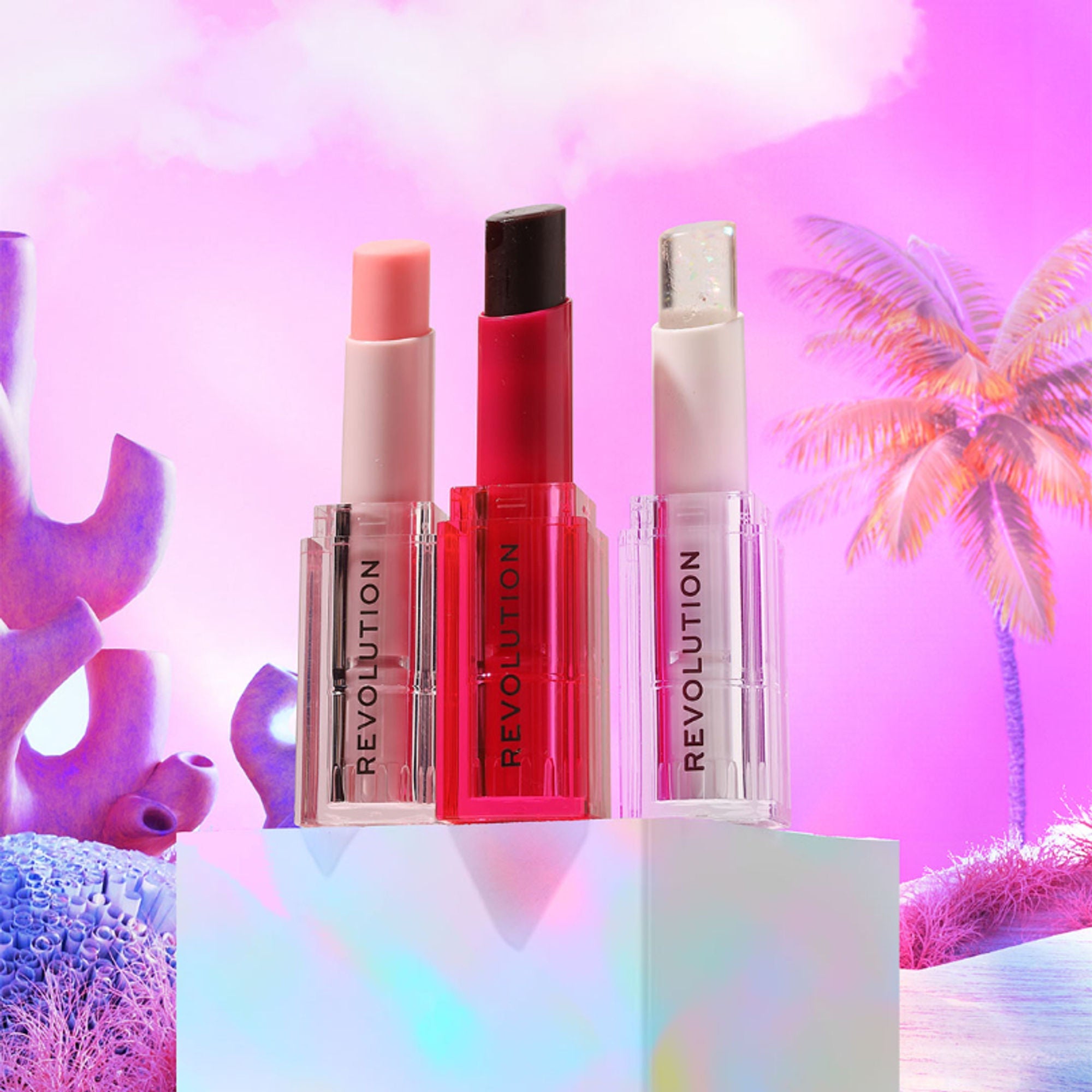 Makeup Revolution Mood Switch Aura Lip Balm - Halo Clear