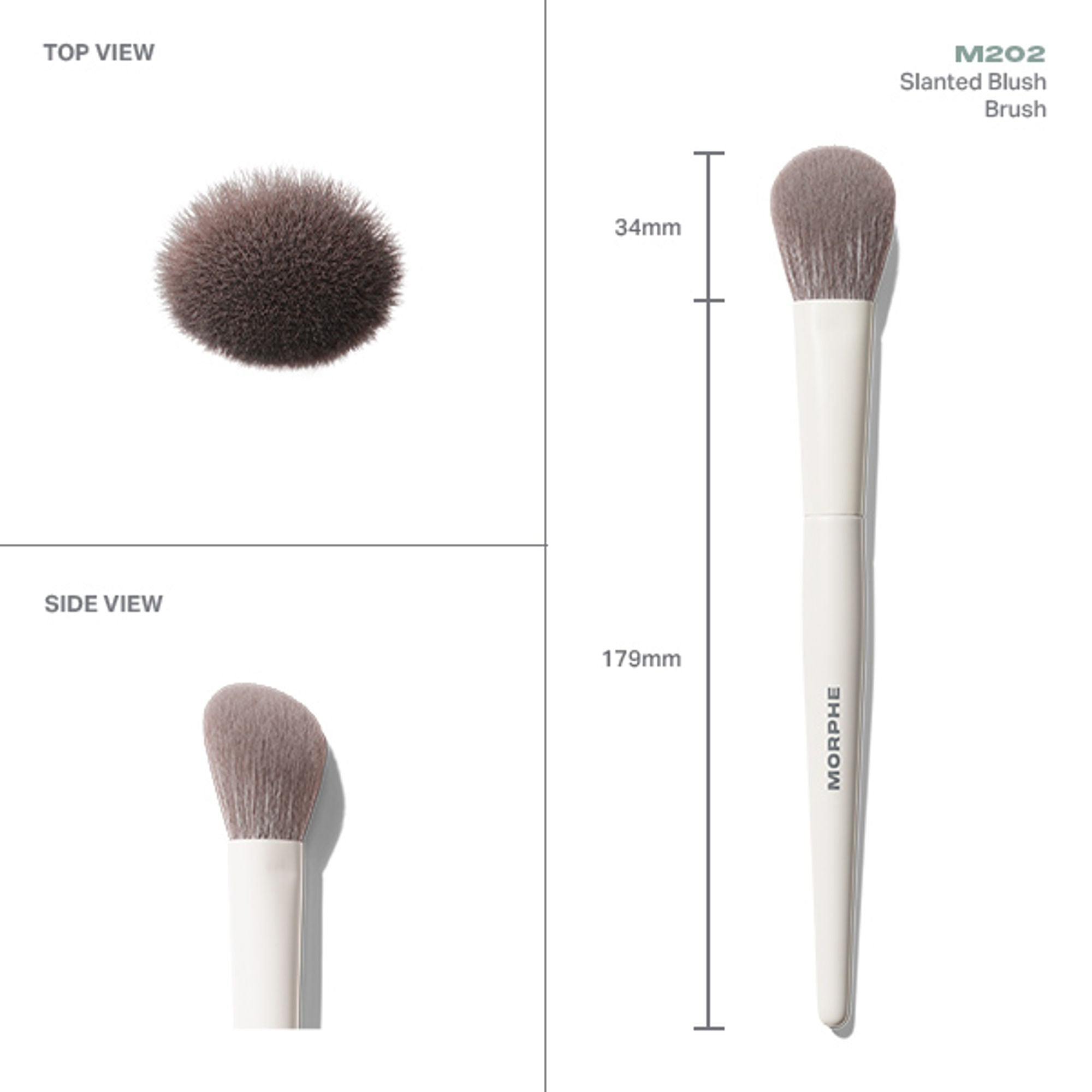 MORPHE M202 Slanted Blush Brush