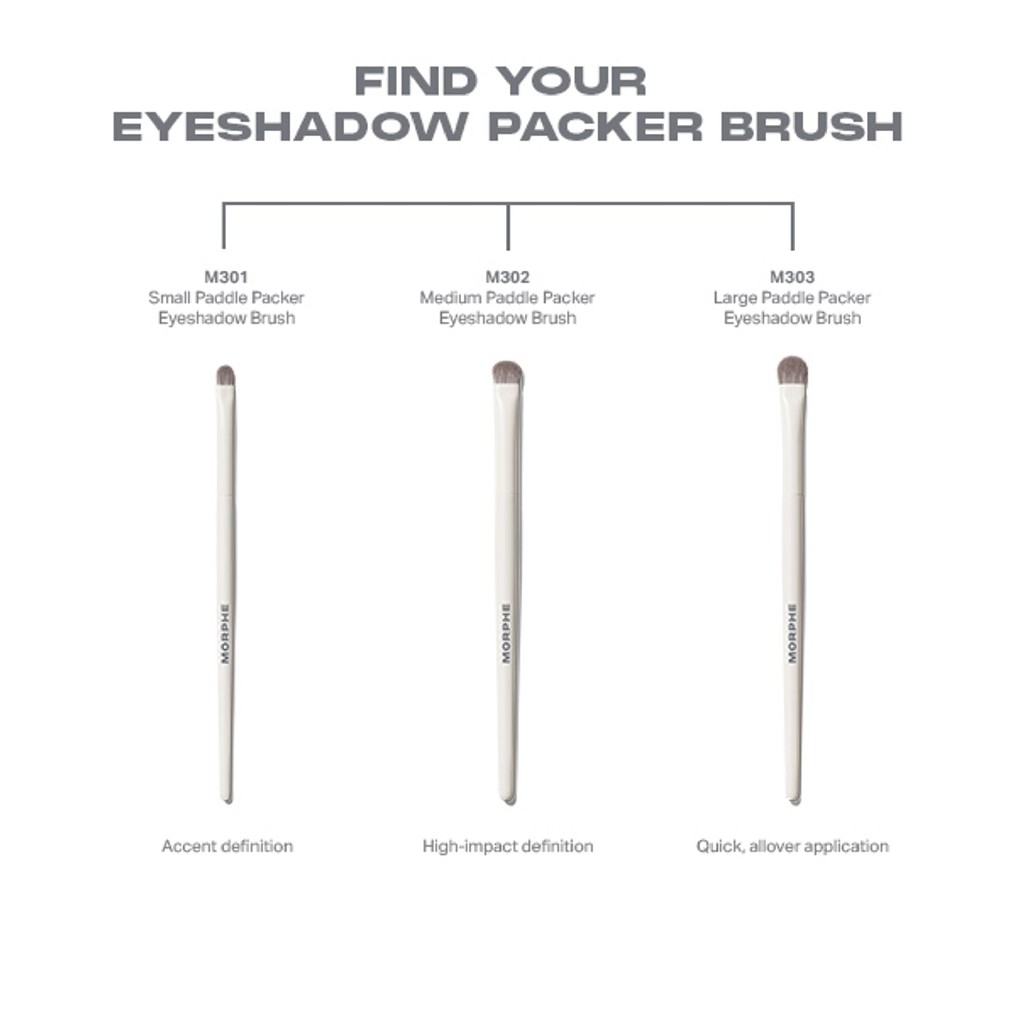 MORPHE M303 Large Paddle Packer Eyeshadow Brush