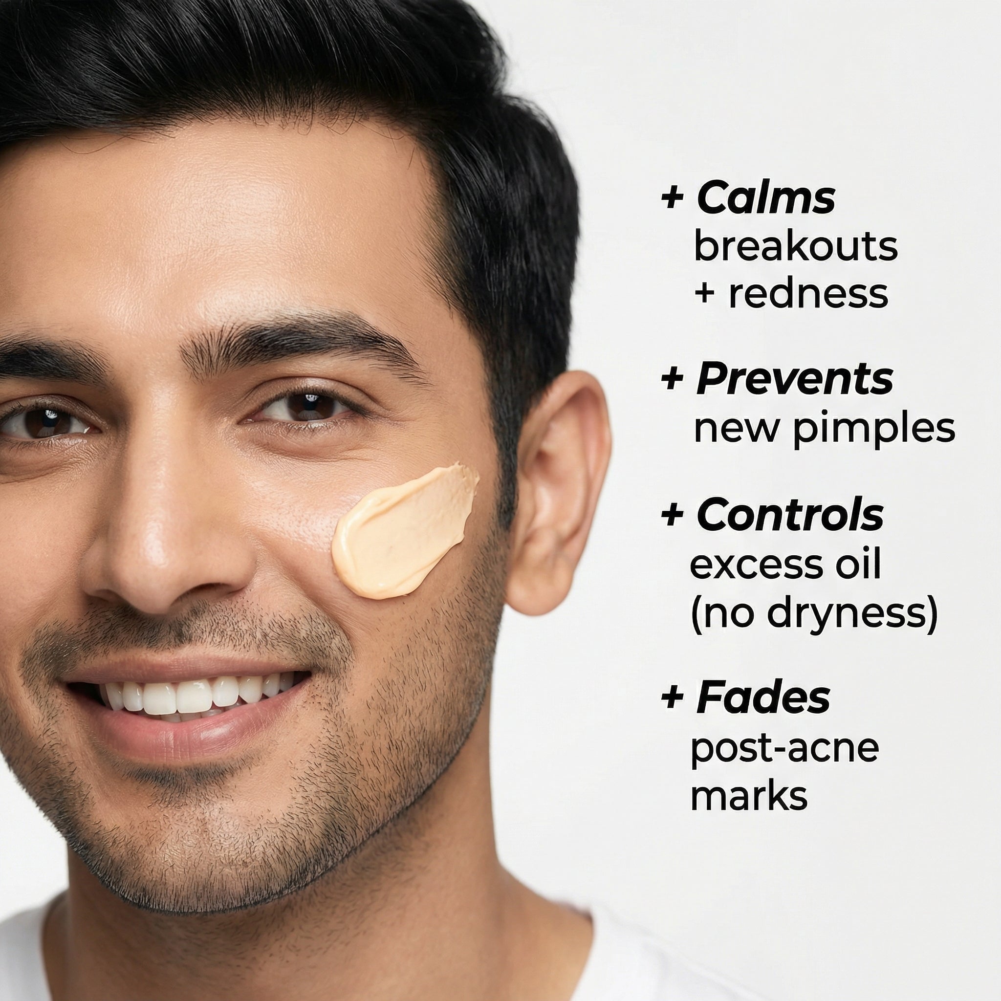 VedicDerm Nano Gold Acne Defence Cream with Turmeric and Nia-Cera-Peptide Complex™️