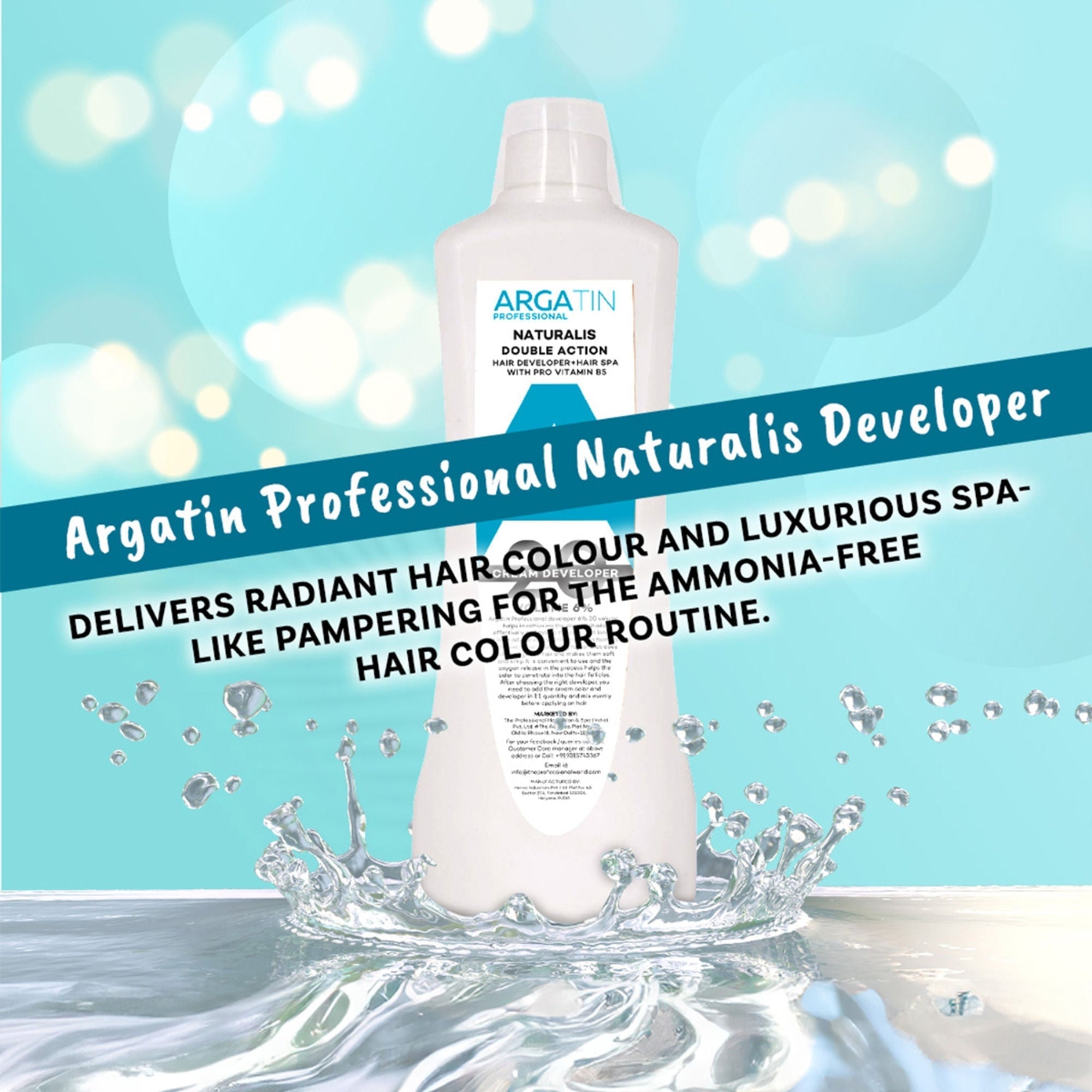 Argatin Naturalis Developer with Pro Vitamin B5