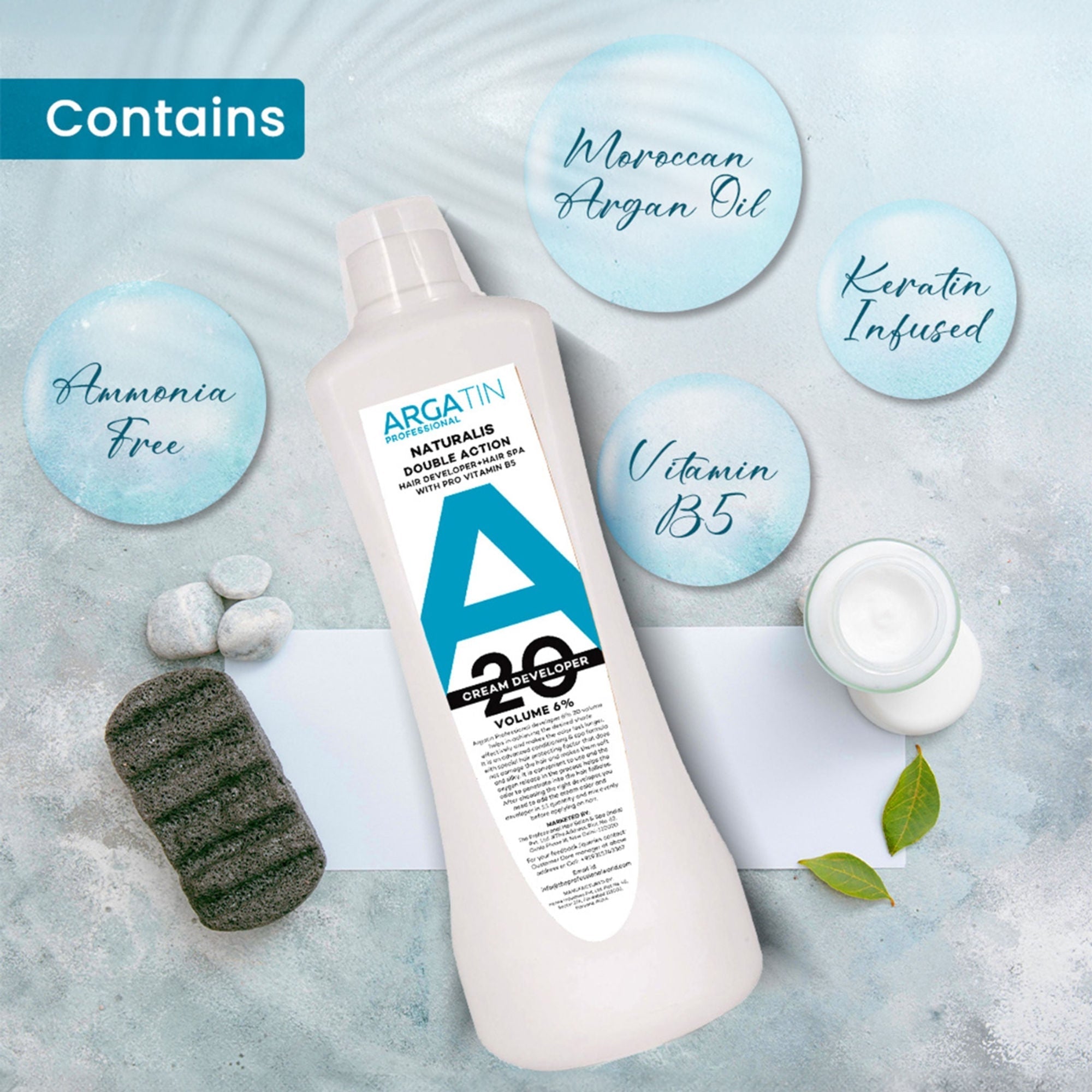 Argatin Naturalis Developer with Pro Vitamin B5