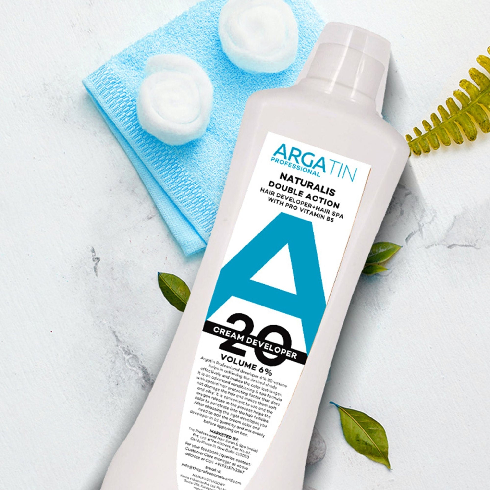 Argatin Naturalis Developer with Pro Vitamin B5