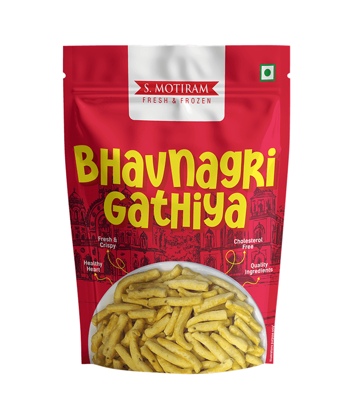 S Motiram Bhavnagri Gathiya 400g