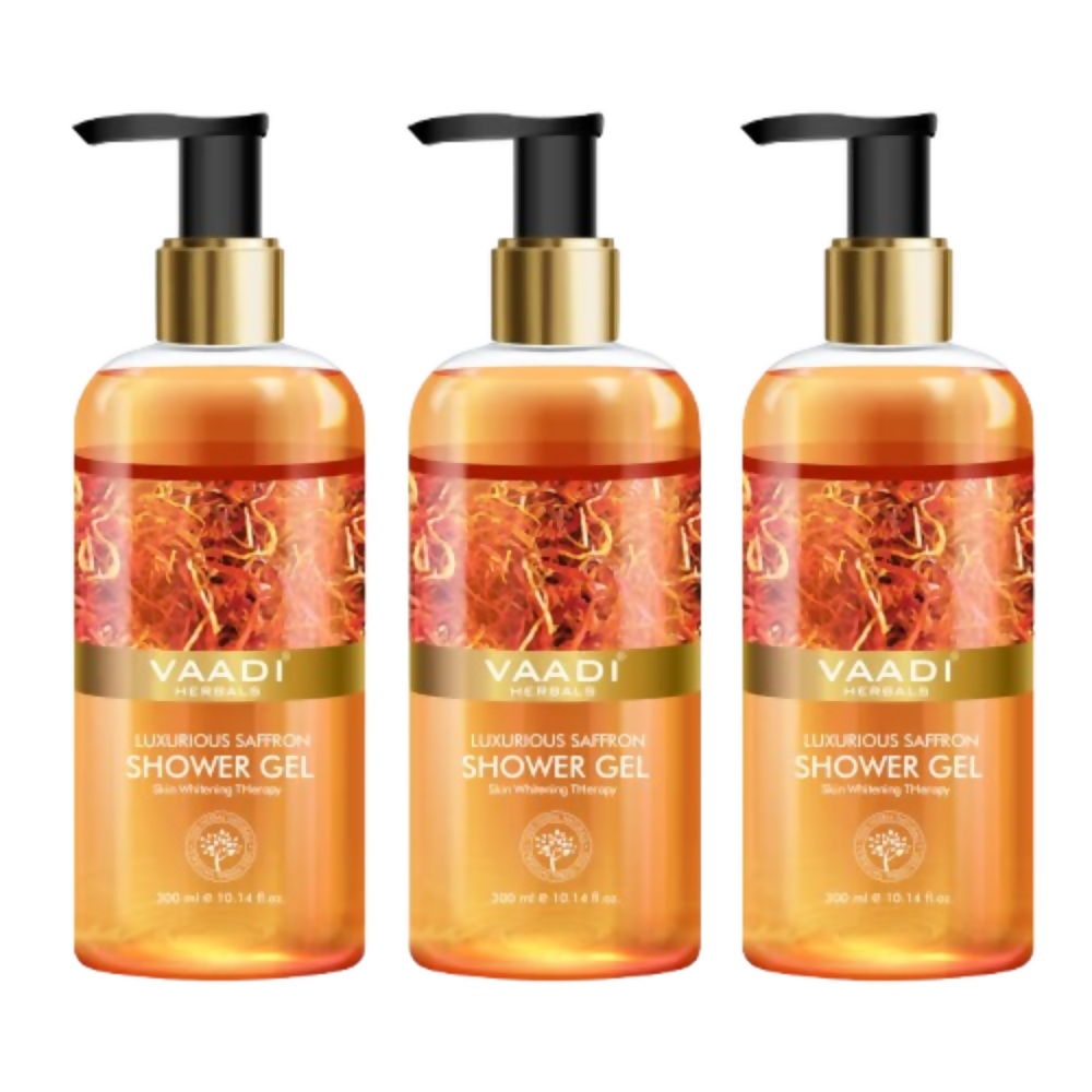 Vaadi Herbals Luxurious Saffron Shower Gel