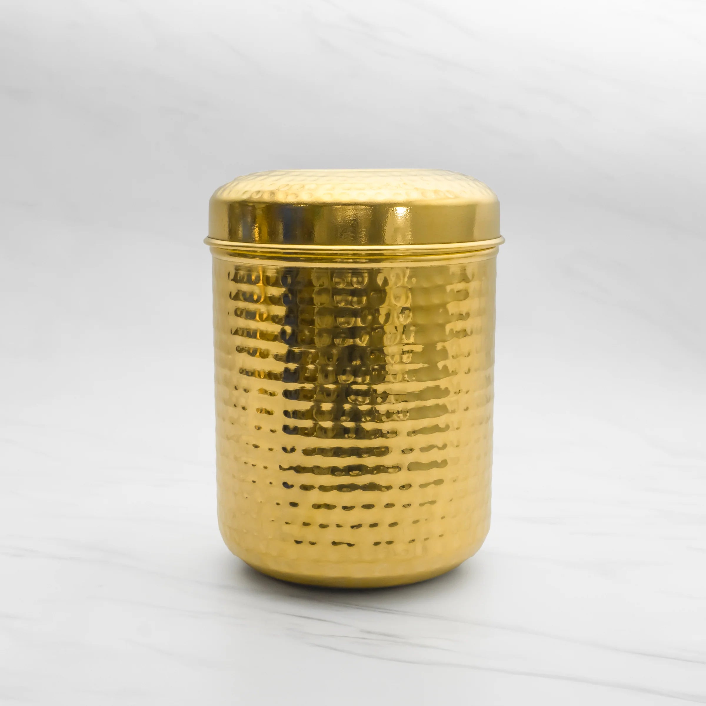 Health Smith Brass Dabba for Storage | Pure Brass Jar/Container | Multipurpose Dabba (Large)