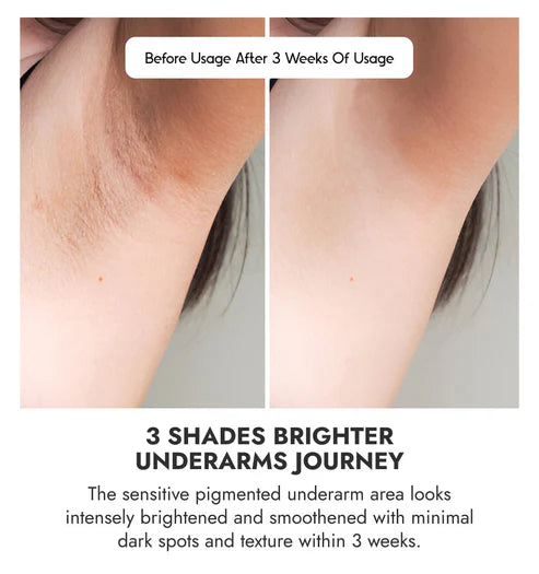 COSIQ Brightening Underarm Roll-On Serum- Women