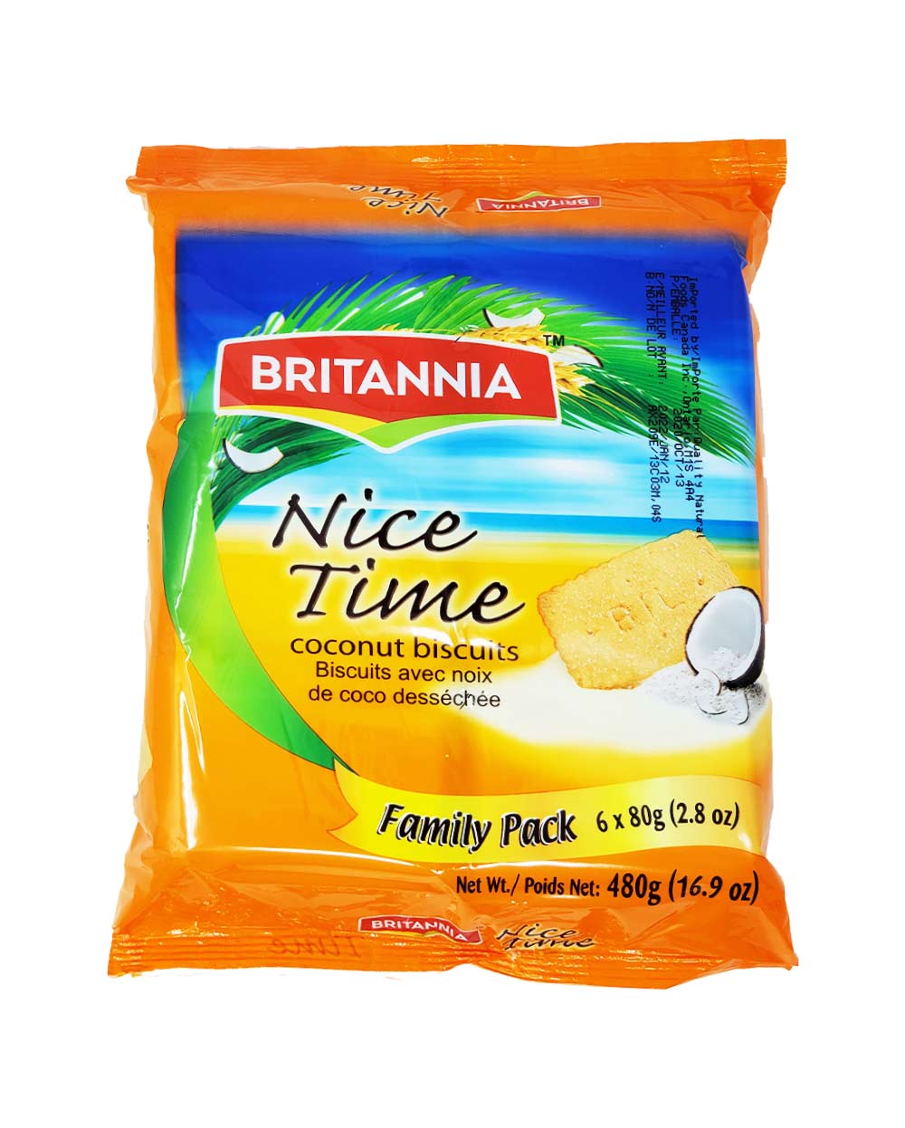 Britannia Nice Time Coconut Biscuits