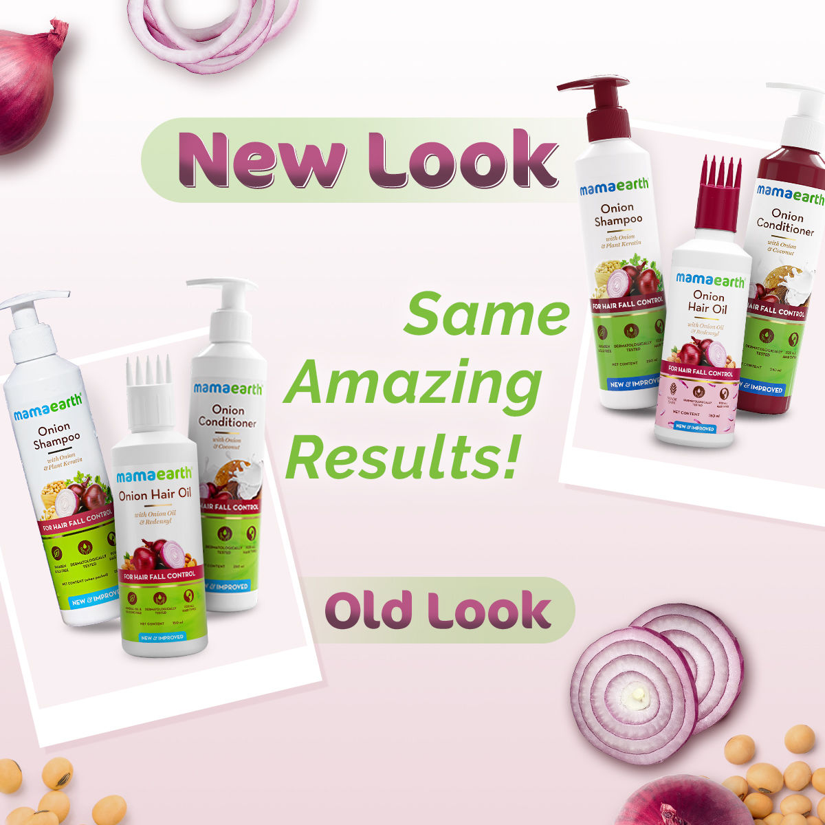 Mamaearth Onion Anti-Hair Fall Spa Kit - Combo Pack