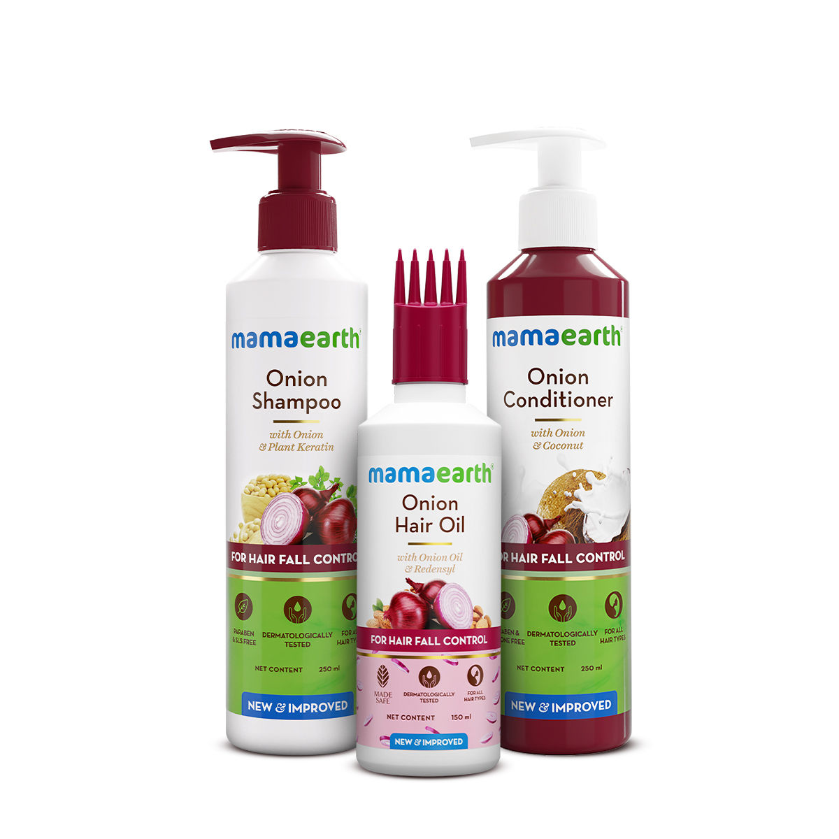 Mamaearth Onion Anti-Hair Fall Spa Kit - Combo Pack