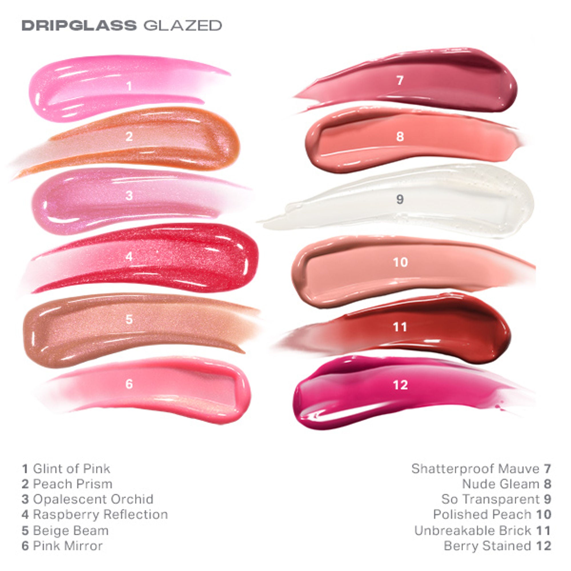 MORPHE Dripglass Glazed High Shine Lip Gloss - Beige Beam