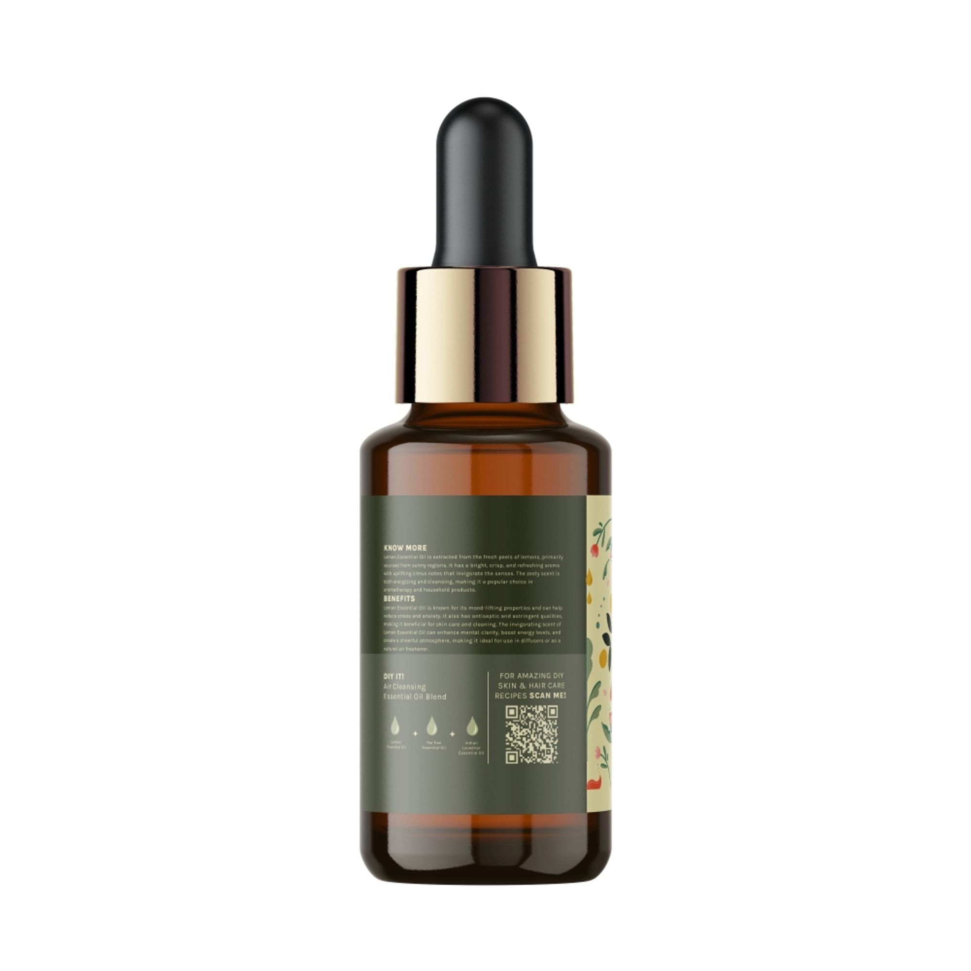 Tattvalogy Lemon Essential Oil - Therapeutic Grade, Mood Booster, Evens Skin Tone for Radiant Glow