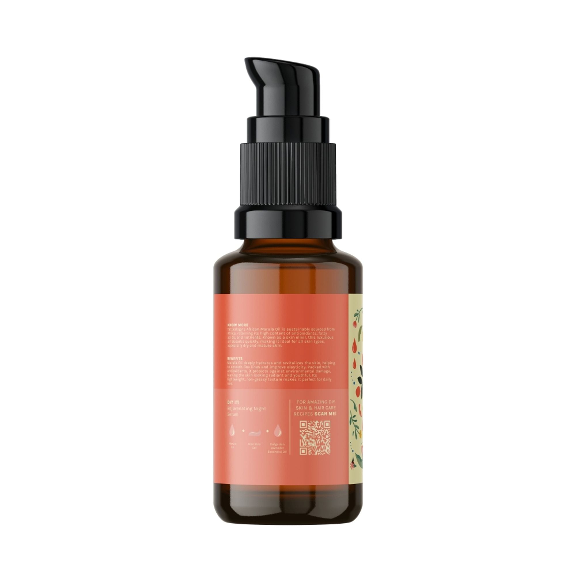 Tattvalogy African Marula Oil - Pure, Hydrates, Reduces Wrinkles & Boosts Radiance for Glowing Skin