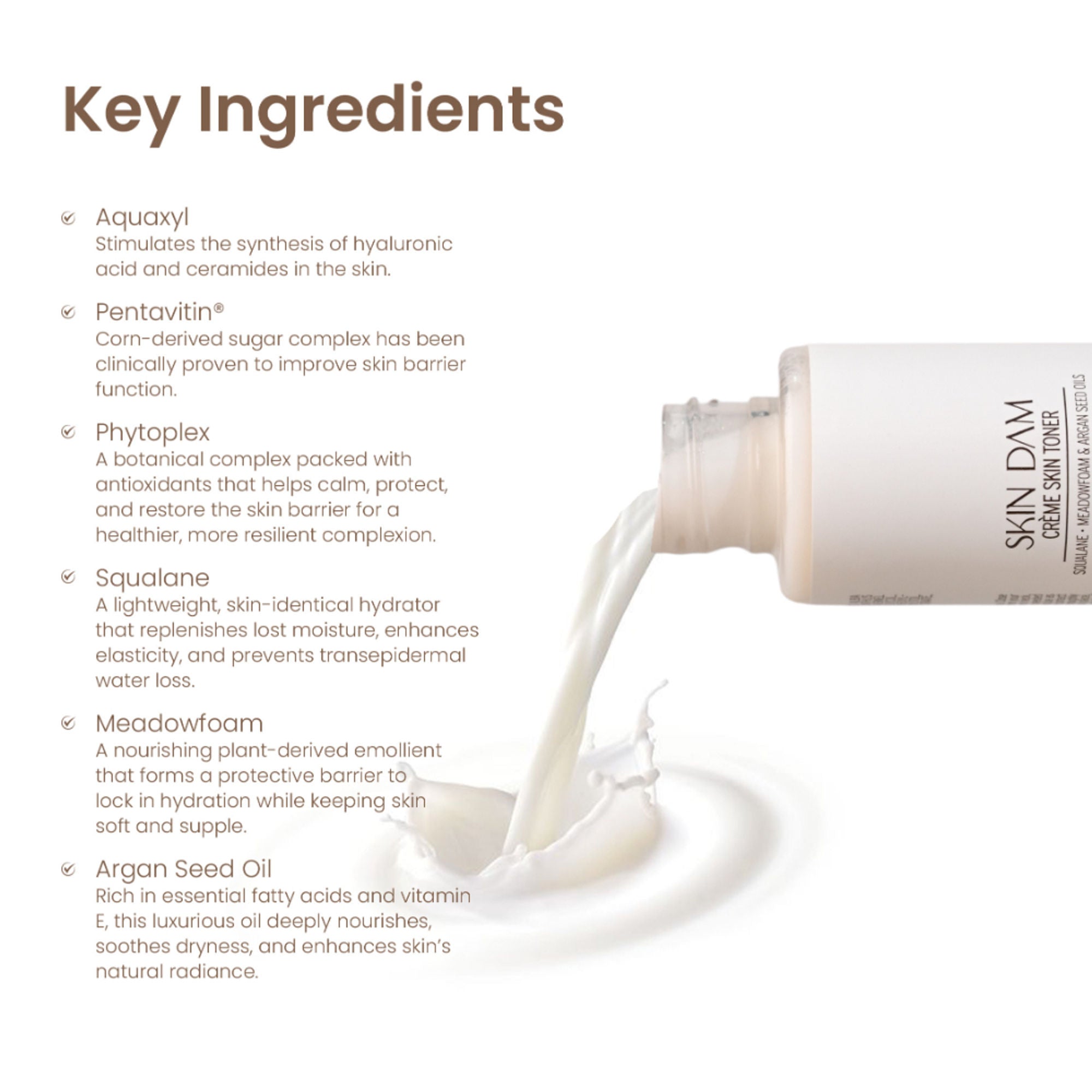 Personal Touch Skincare Skincare Skindam 2 In 1 Crème Milky Skin Toner Primer