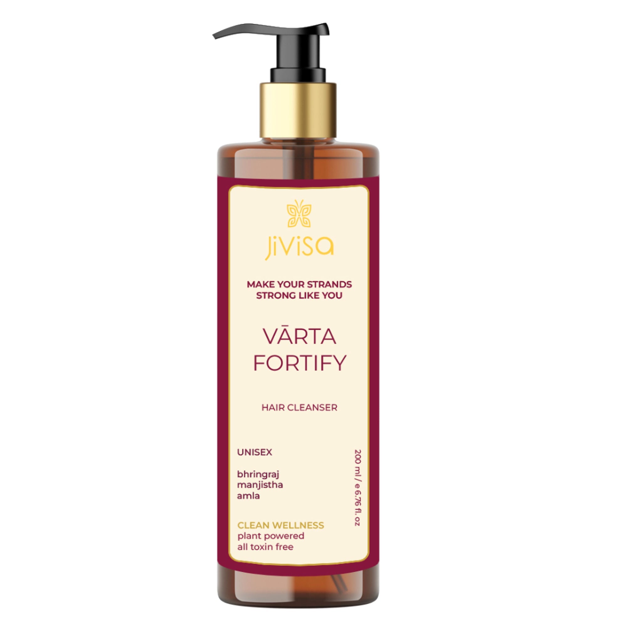 JiViSa Vrta Fortify Strengthening Hair Cleanser